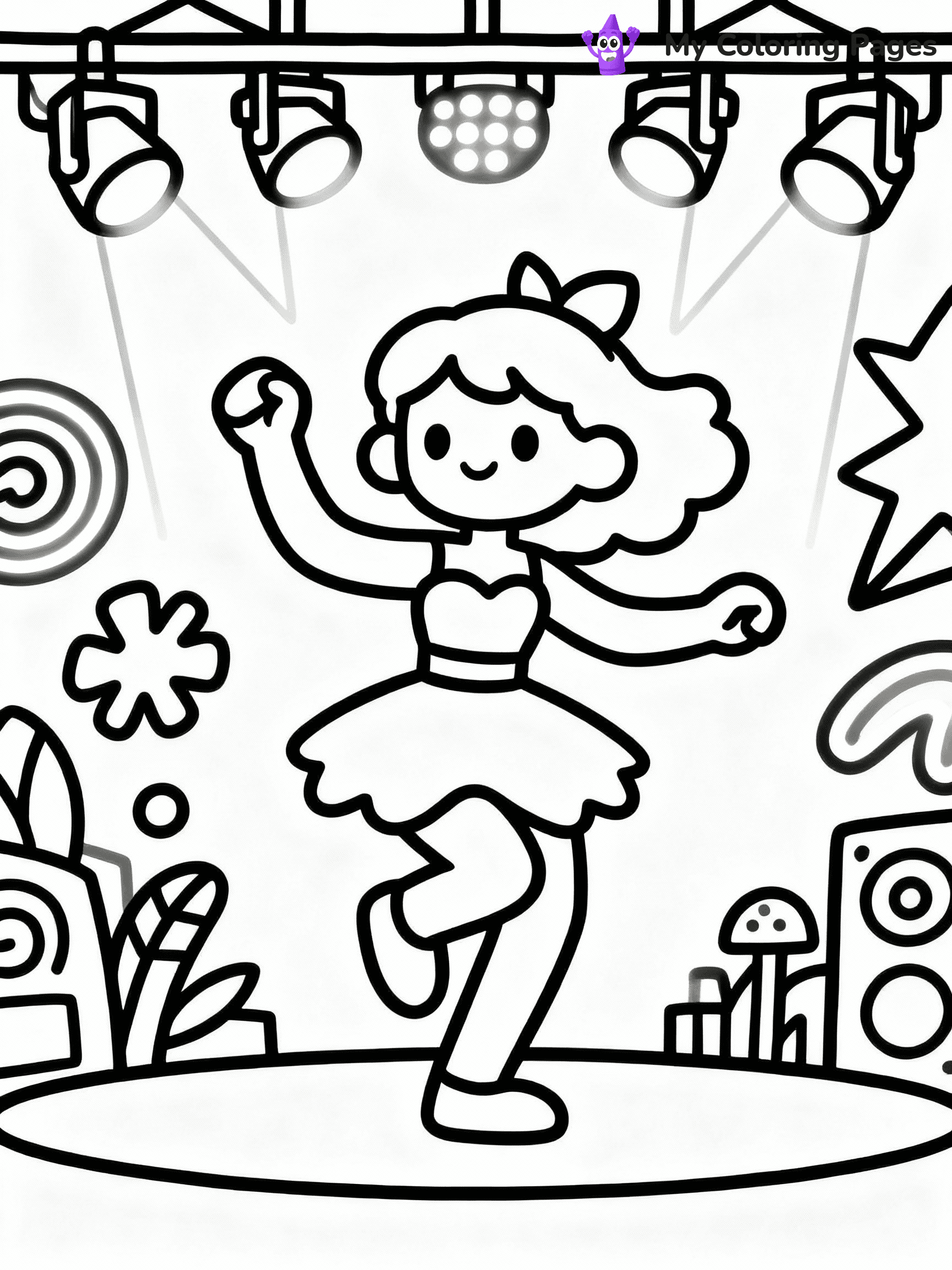 Sprunki Coloring Pages - 28