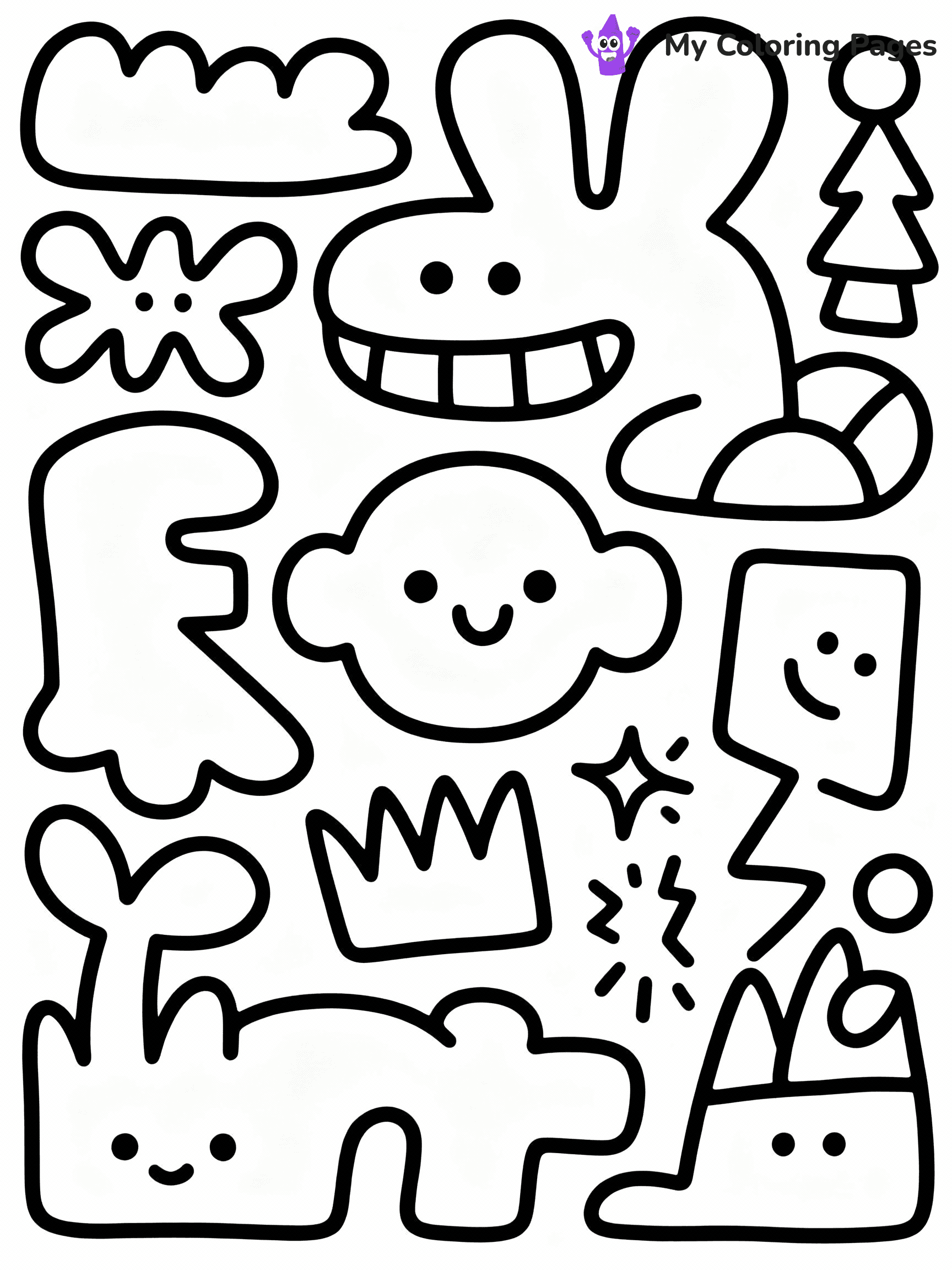 Sprunki Coloring Pages - 25