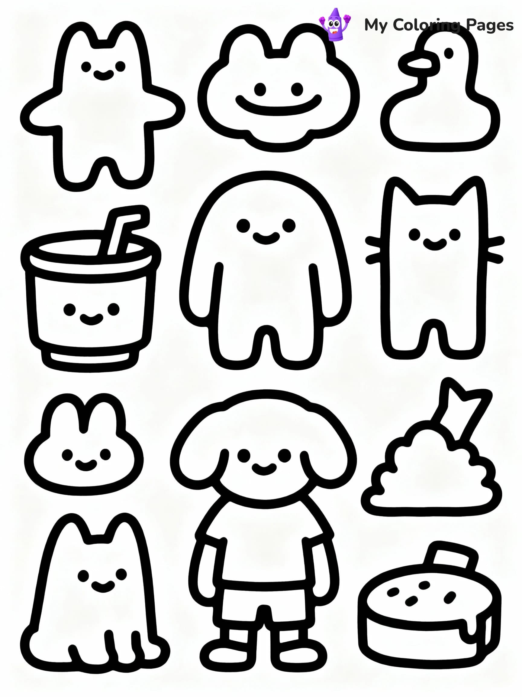 Sprunki Coloring Pages - 13