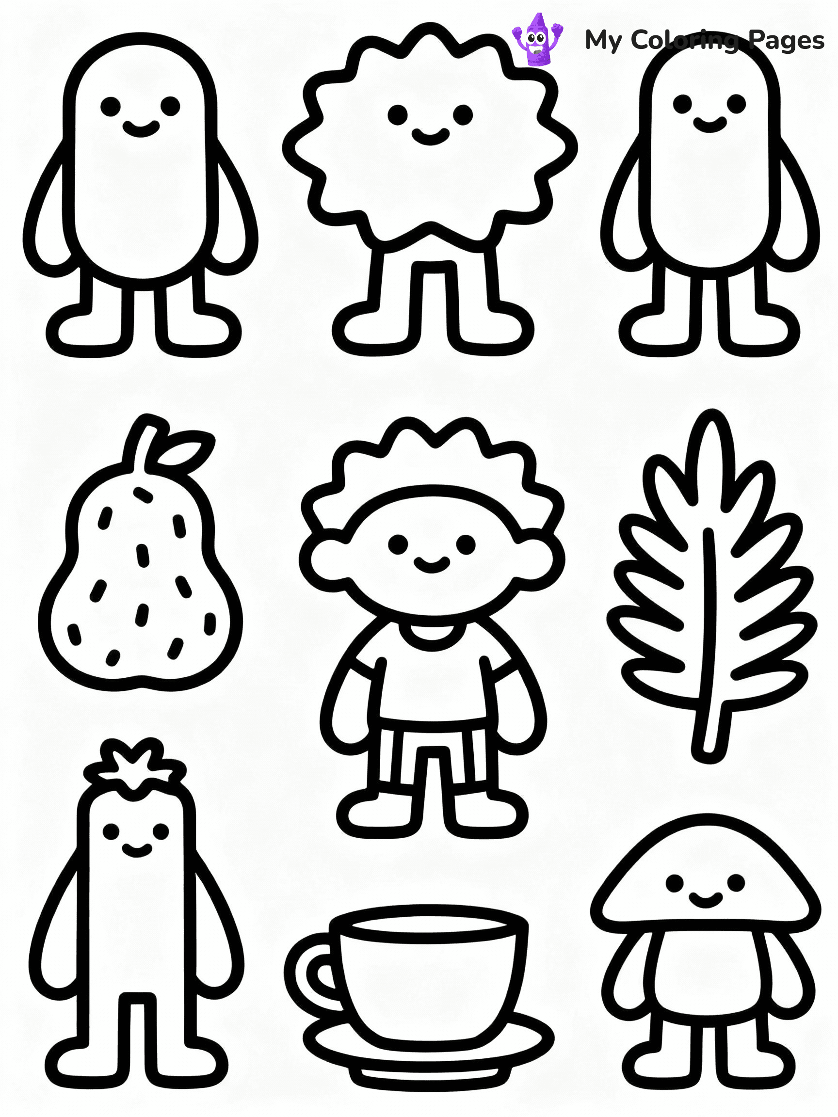 Sprunki Coloring Pages - 9