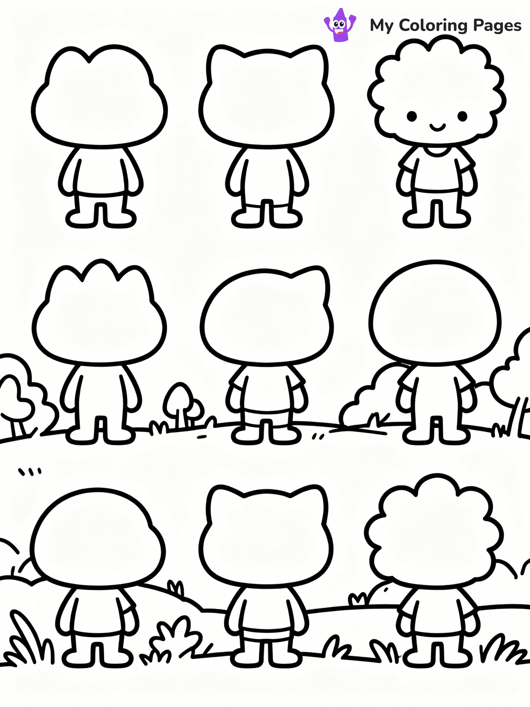 Sprunki Coloring Pages - 7