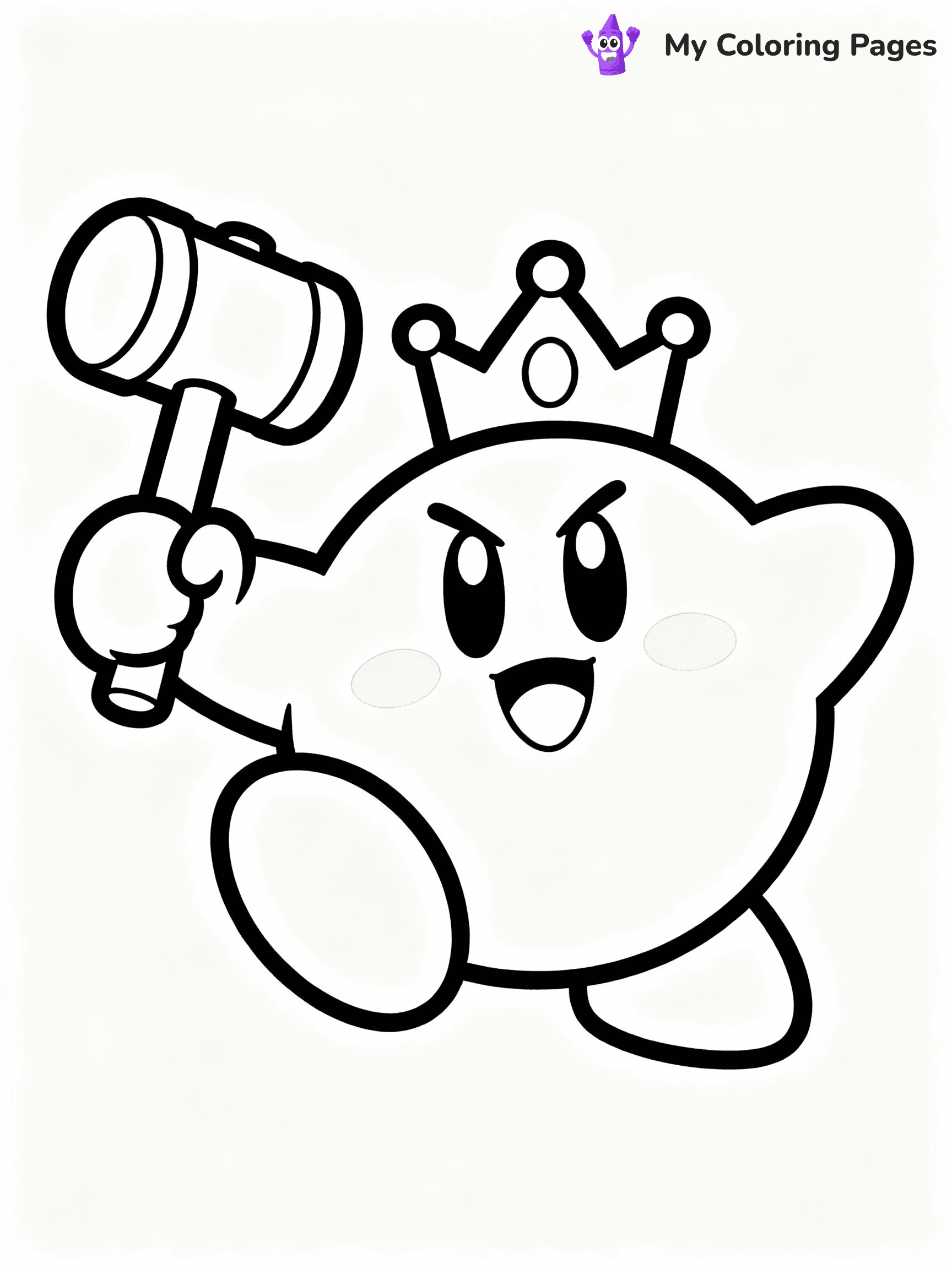 Kirby Coloring Pages - 35