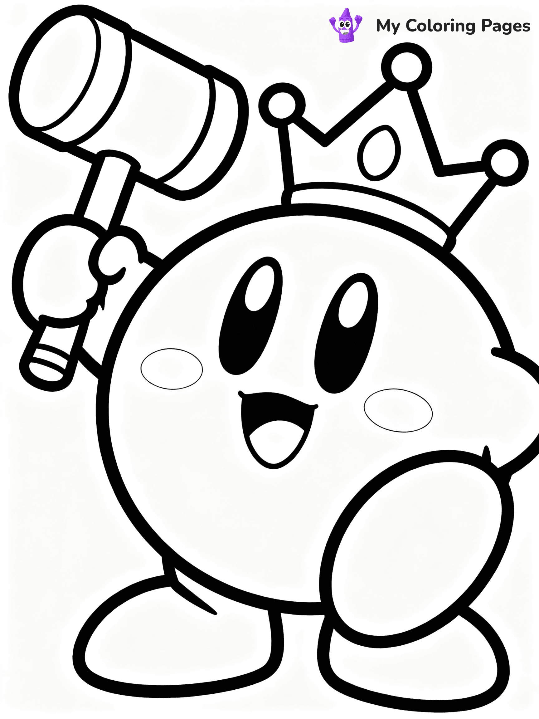 Kirby Coloring Pages - 34
