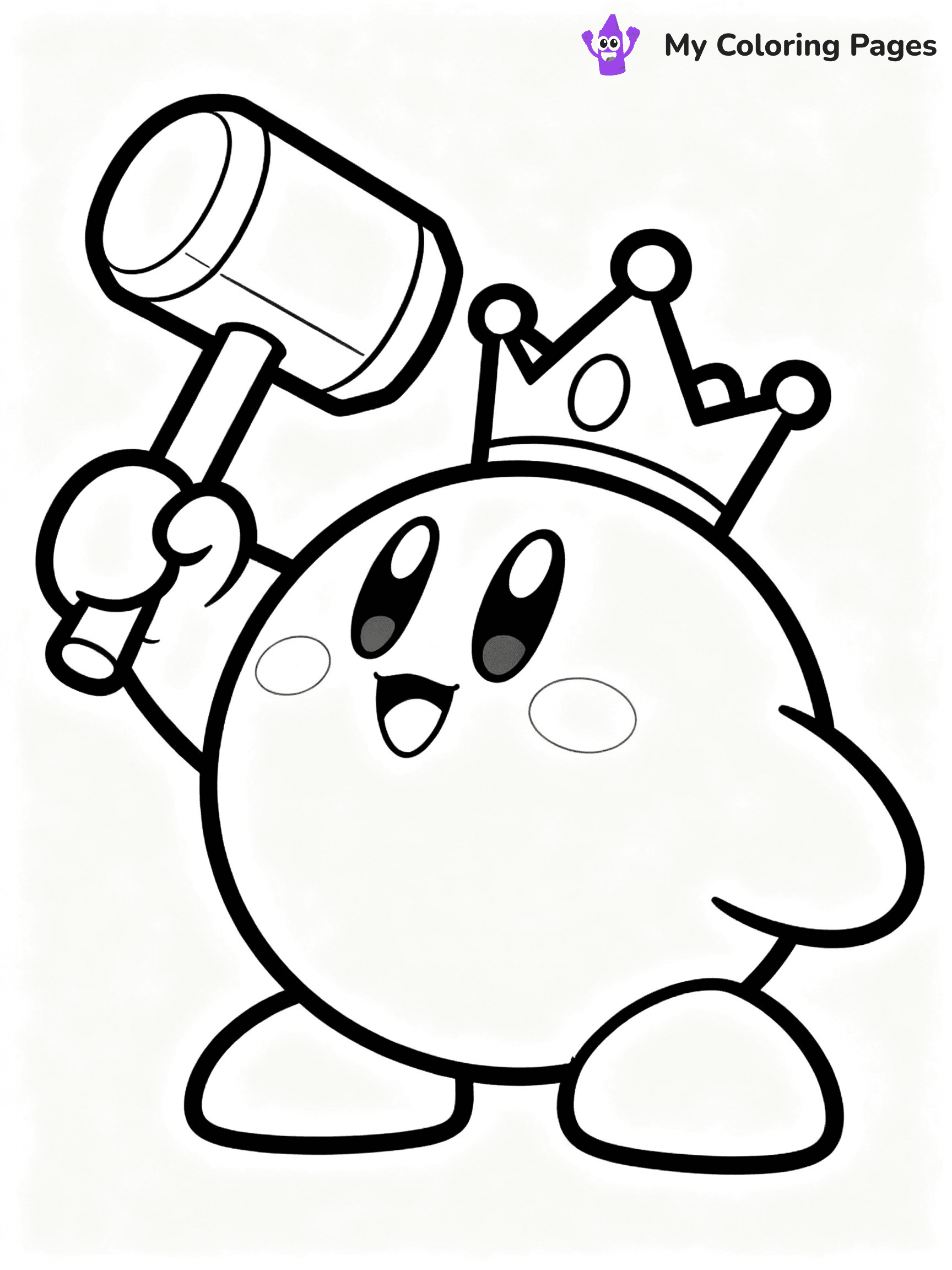Kirby Coloring Pages - 33