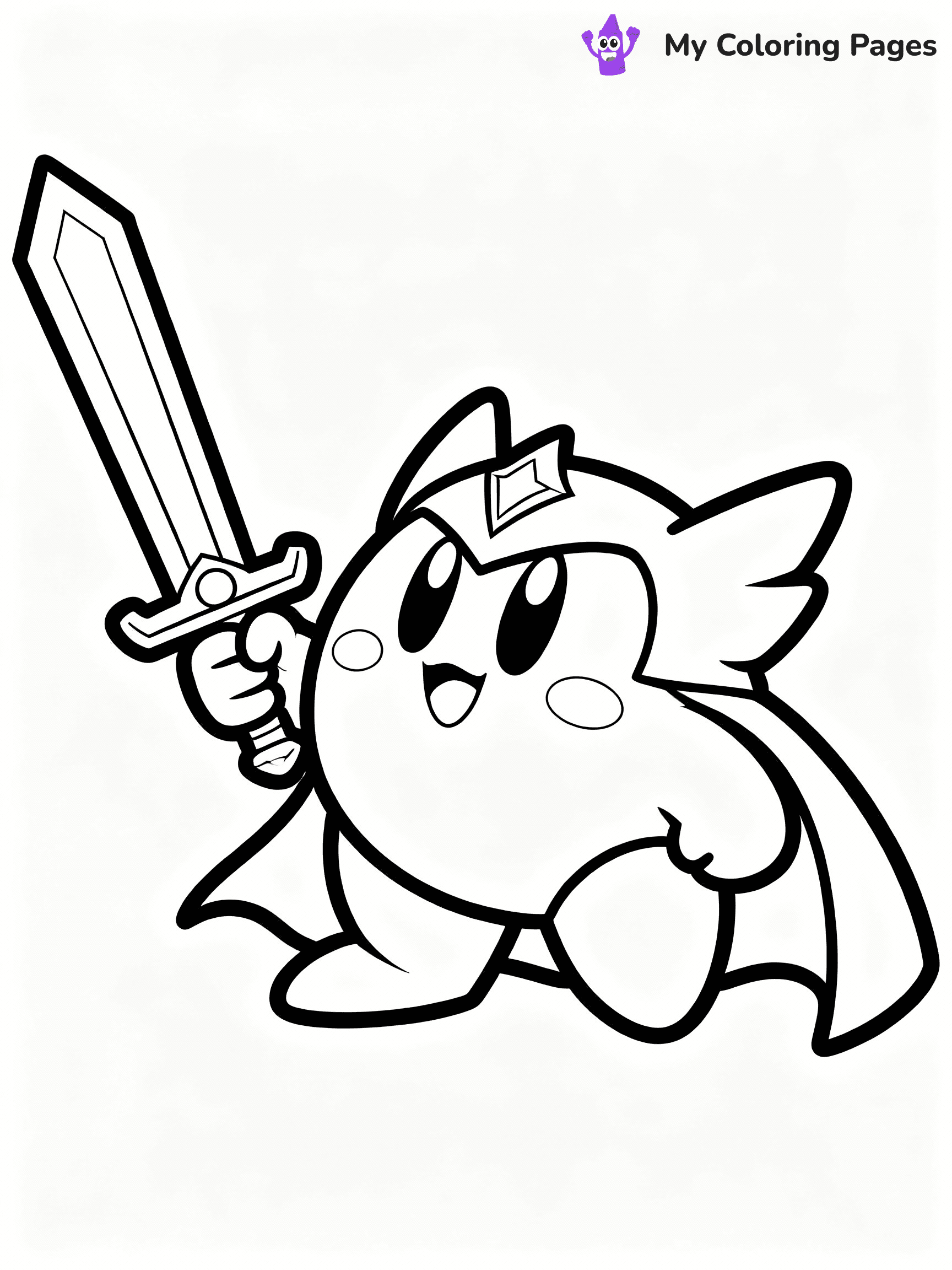 Kirby Coloring Pages - 30