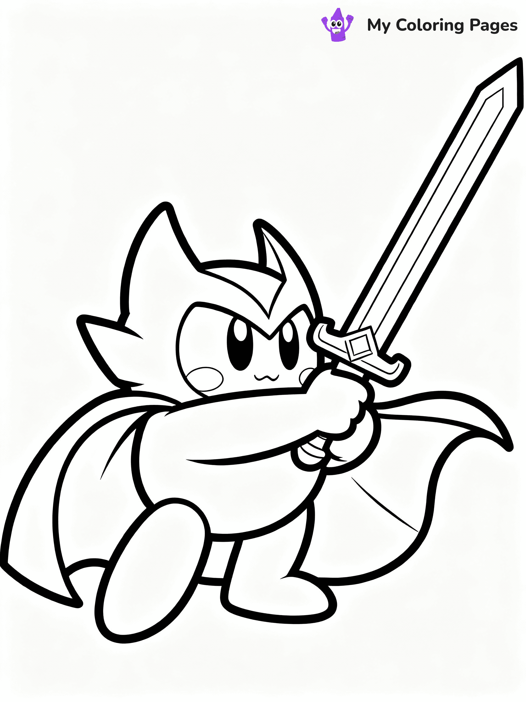 Kirby Coloring Pages - 28