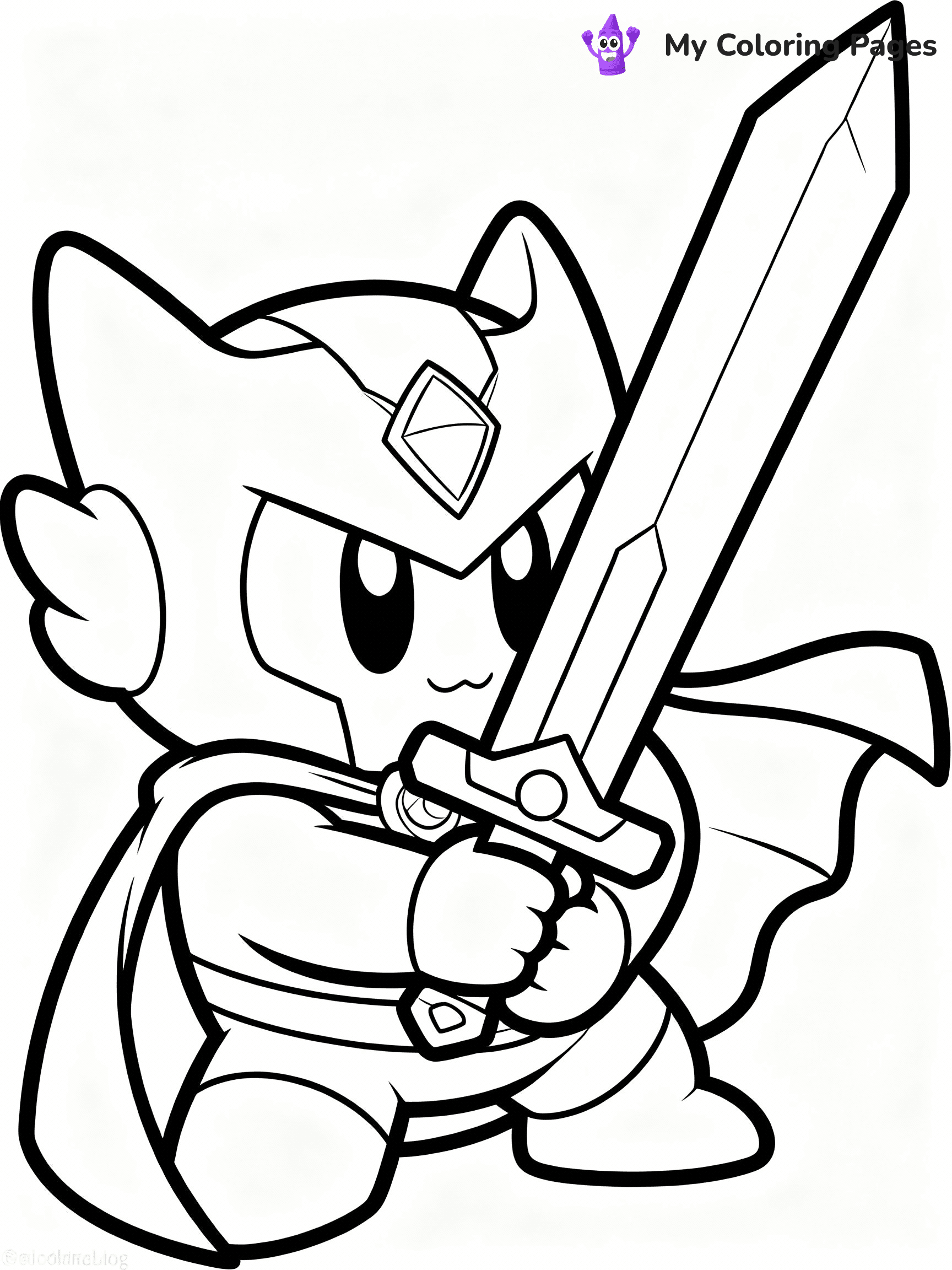 Kirby Coloring Pages - 27