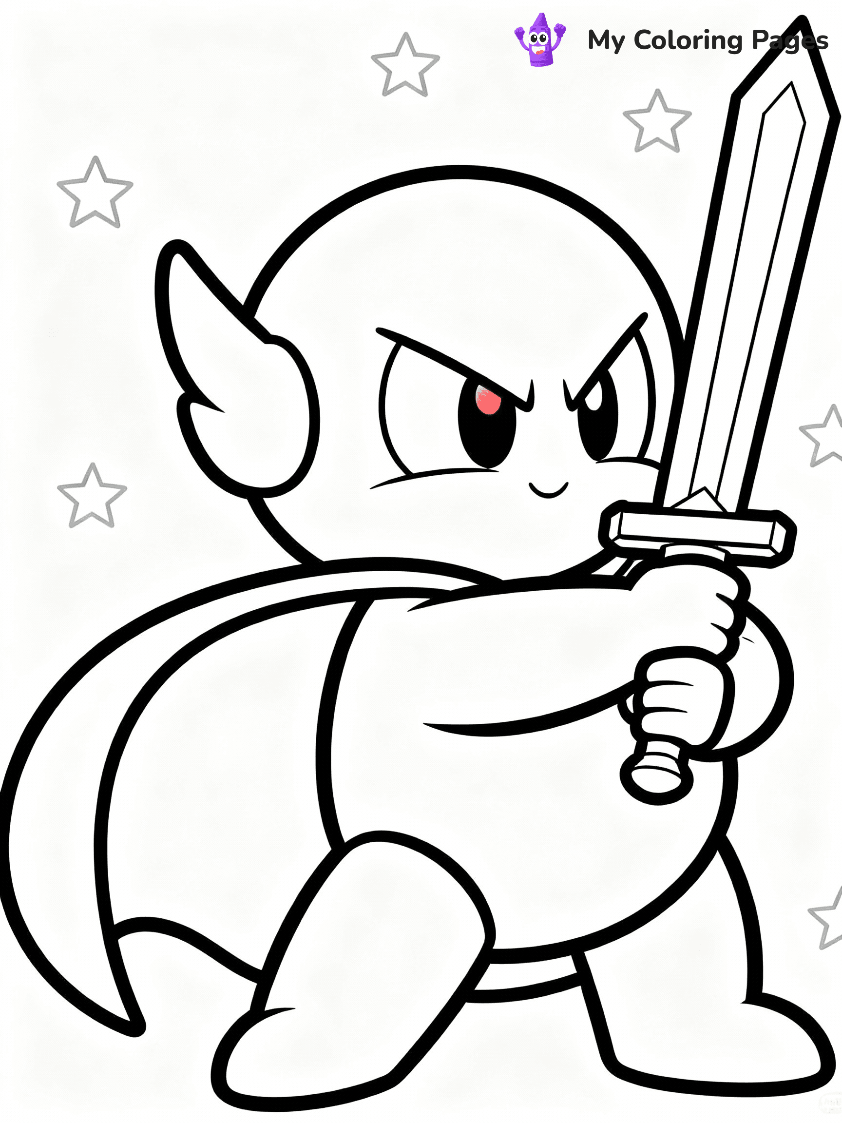 Kirby Coloring Pages - 26