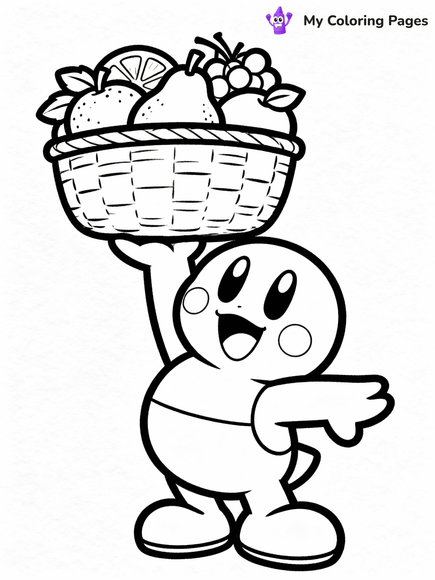 Kirby Coloring Pages - 25