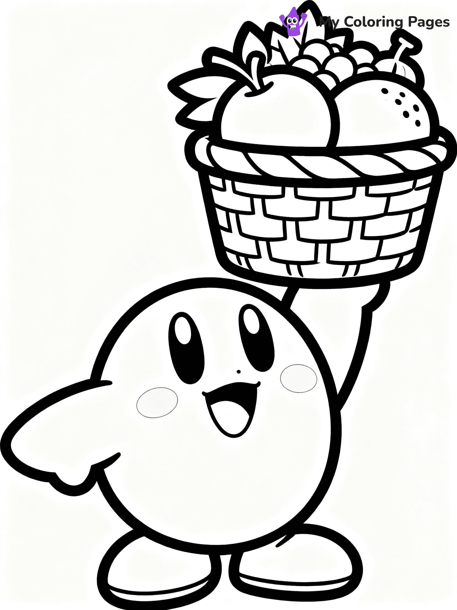 Kirby Coloring Pages - 24