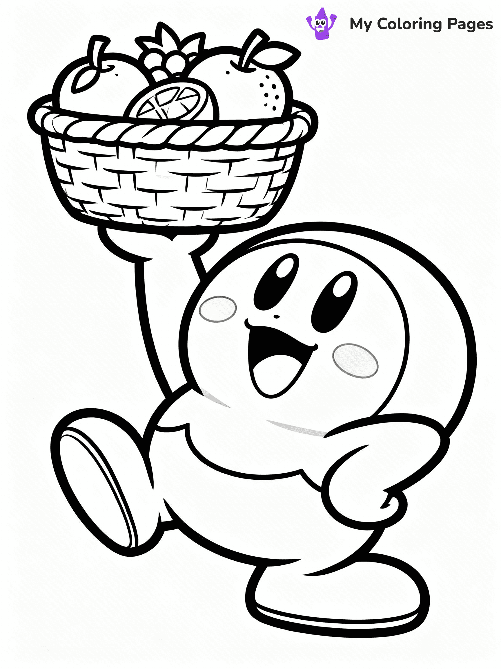 Kirby Coloring Pages - 23