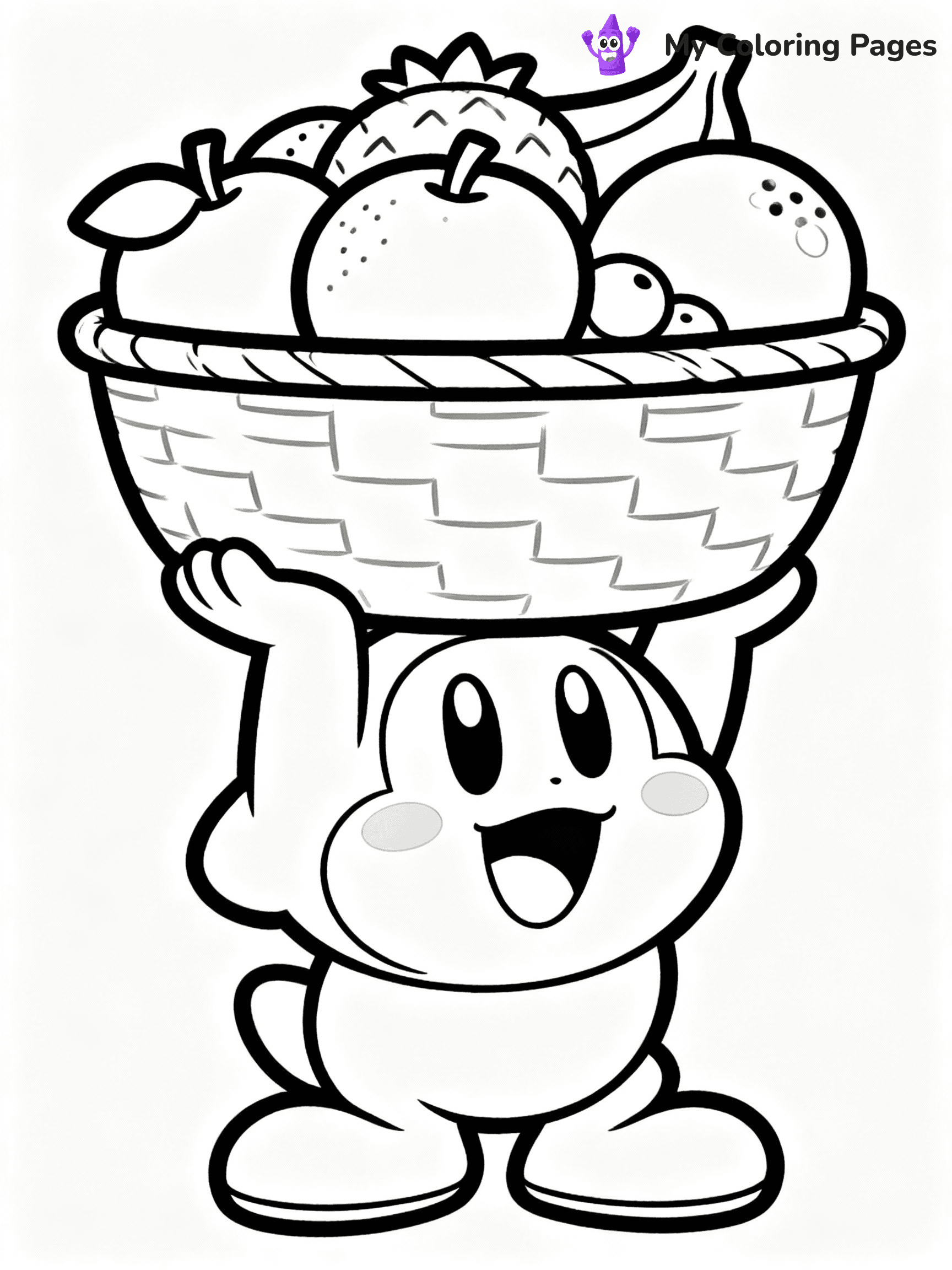 Kirby Coloring Pages - 22