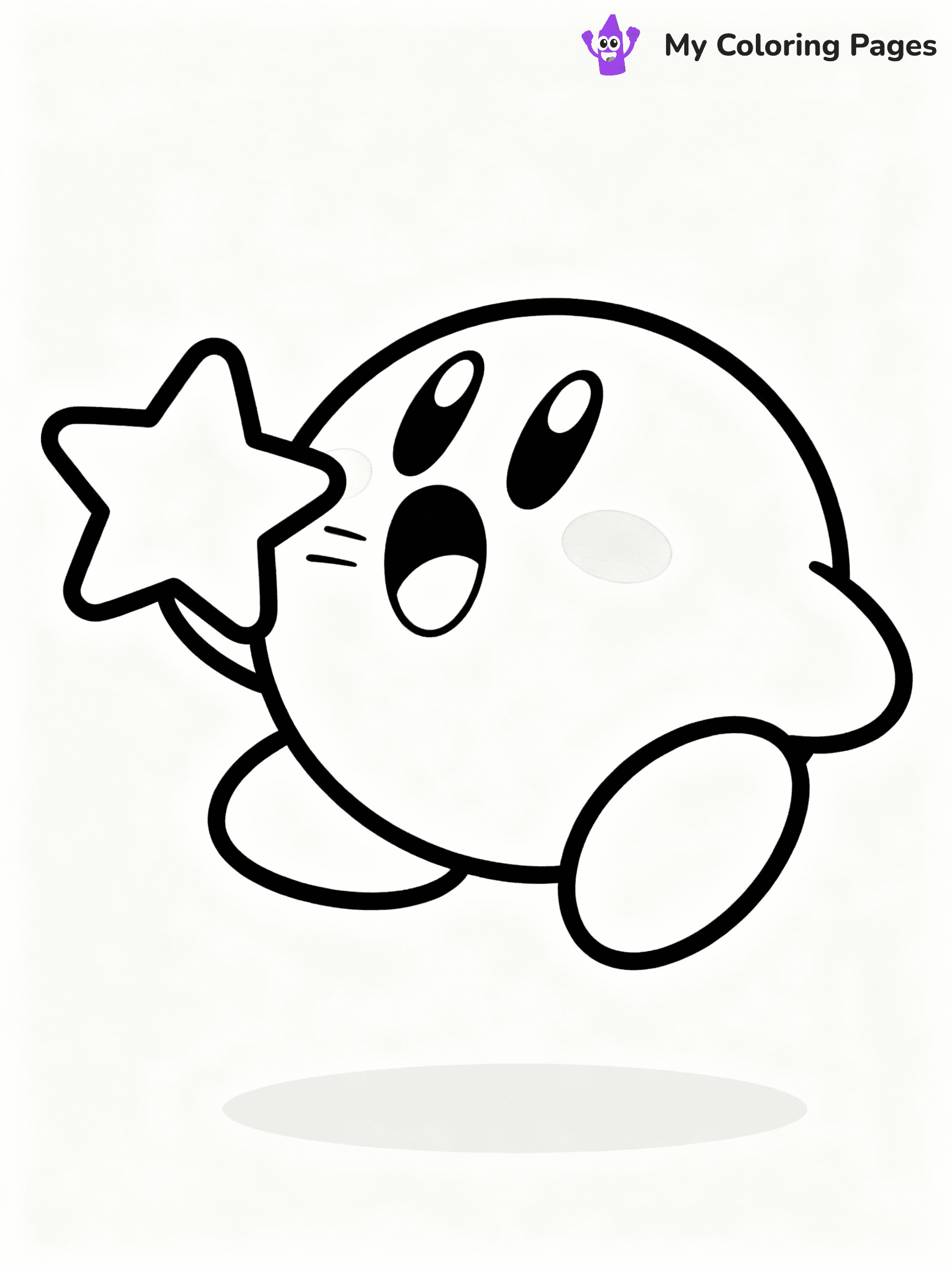 Kirby Coloring Pages - 20