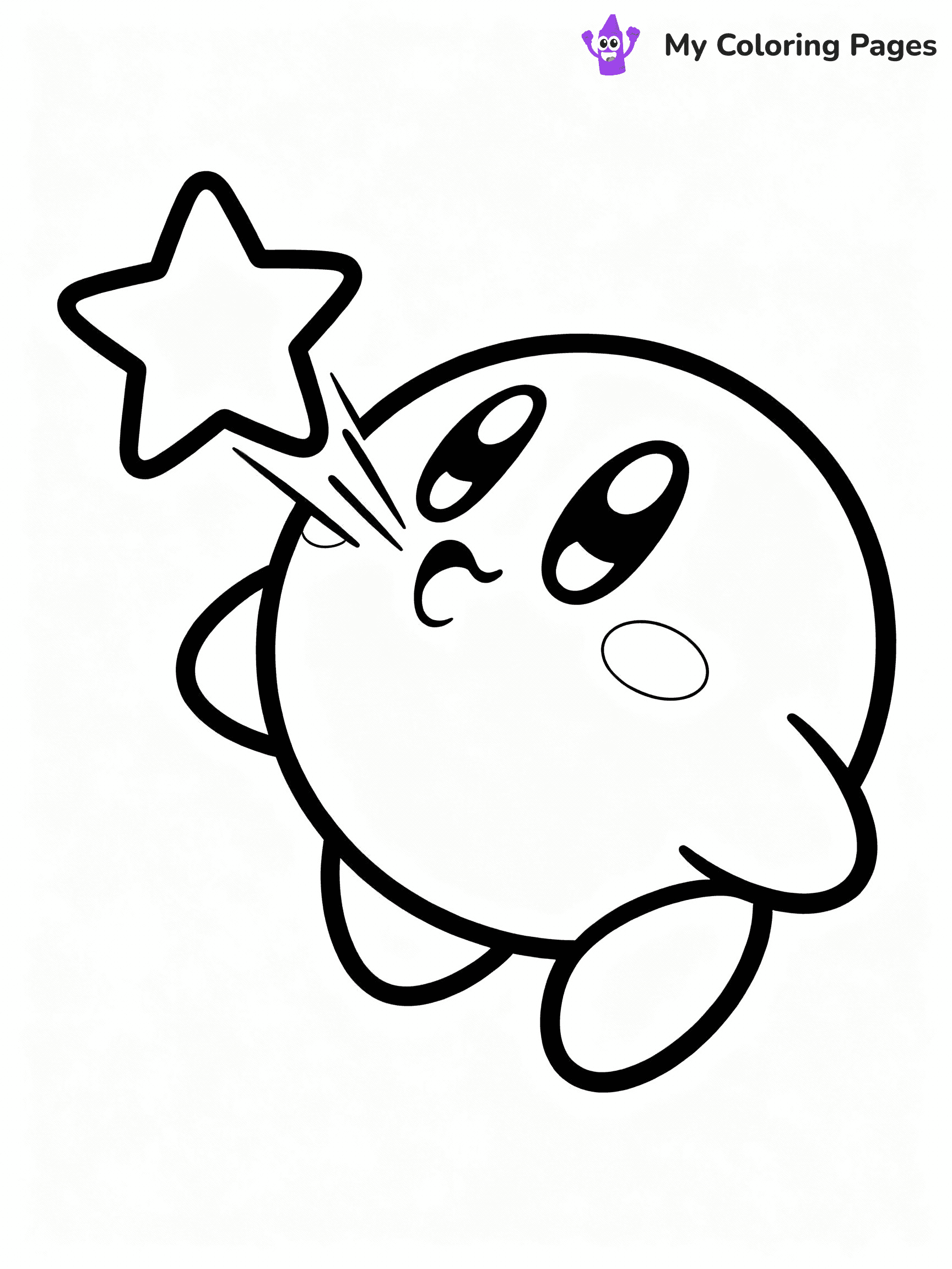 Kirby Coloring Pages - 17