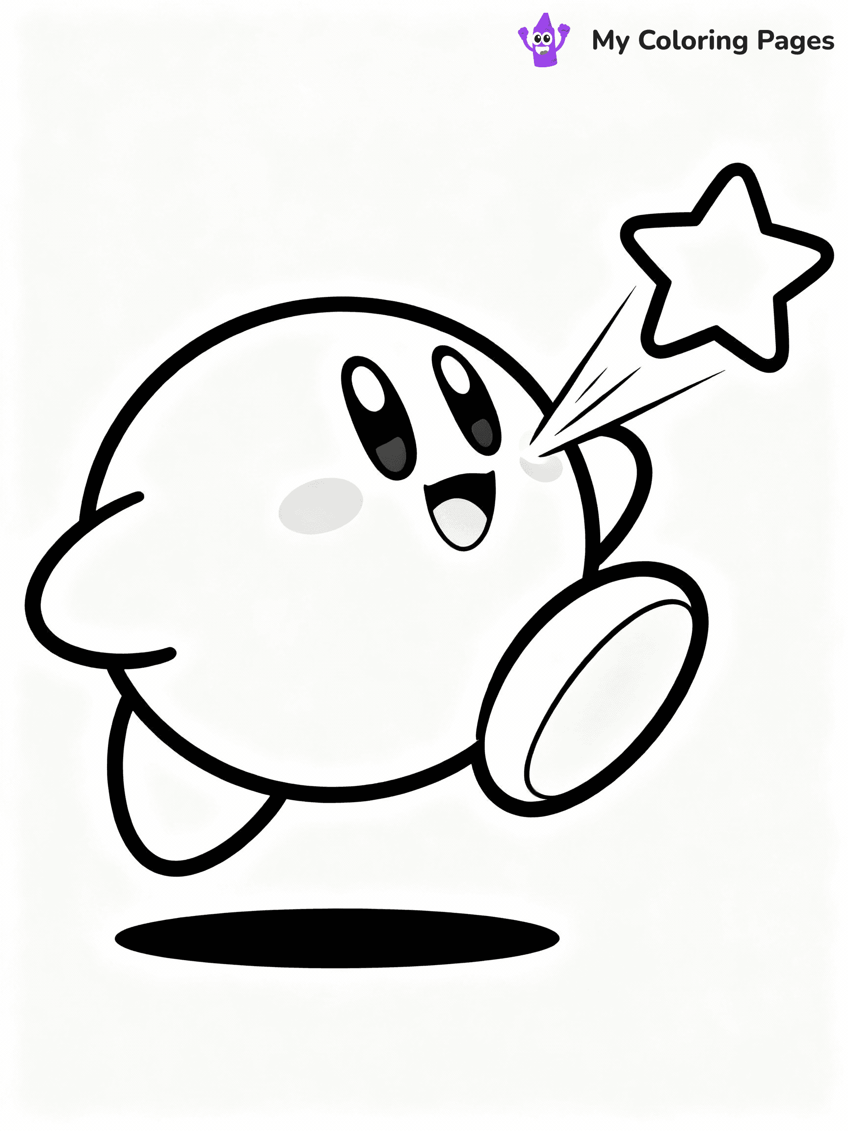 Kirby Coloring Pages - 14