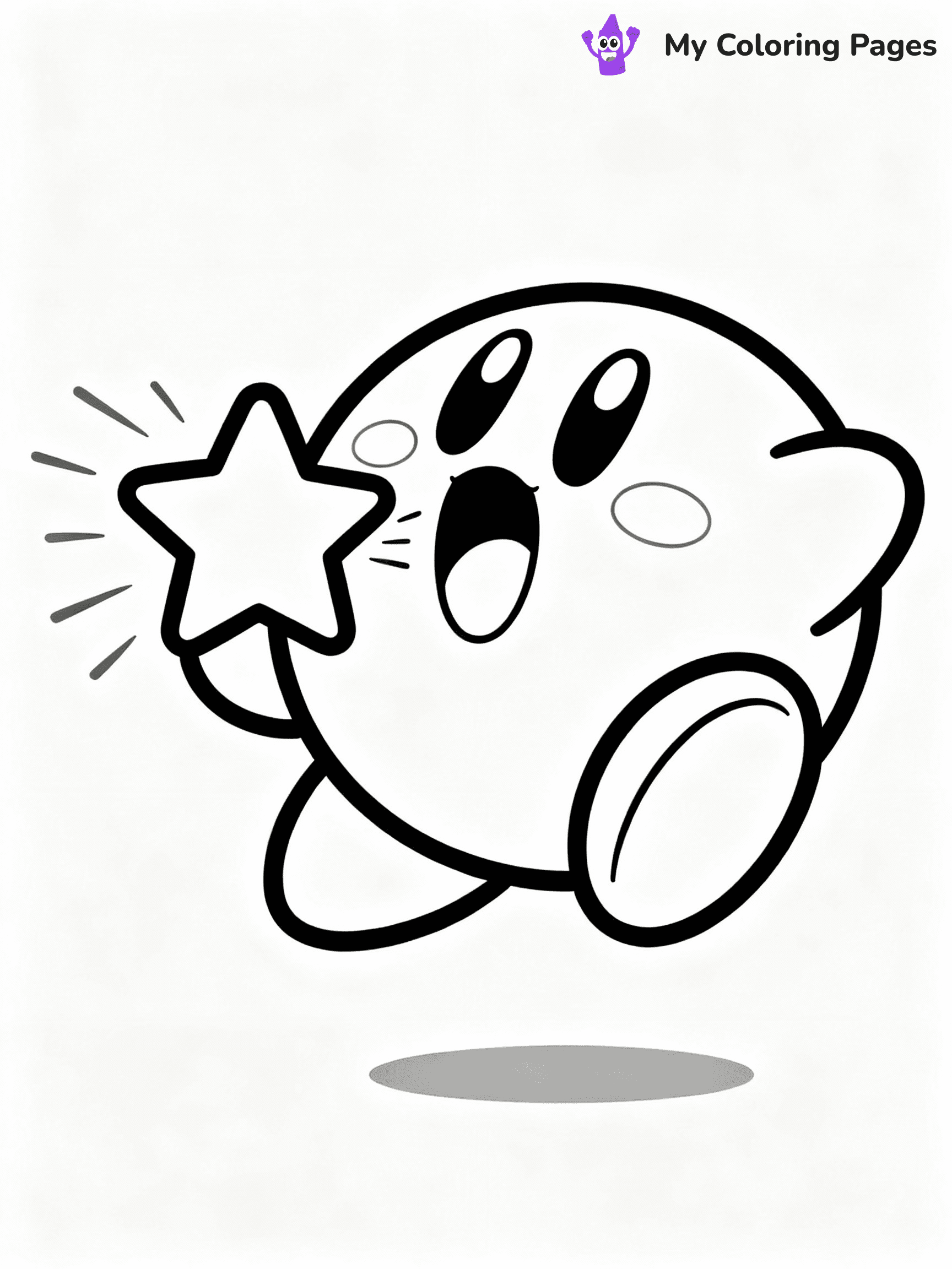 Kirby Coloring Pages - 13