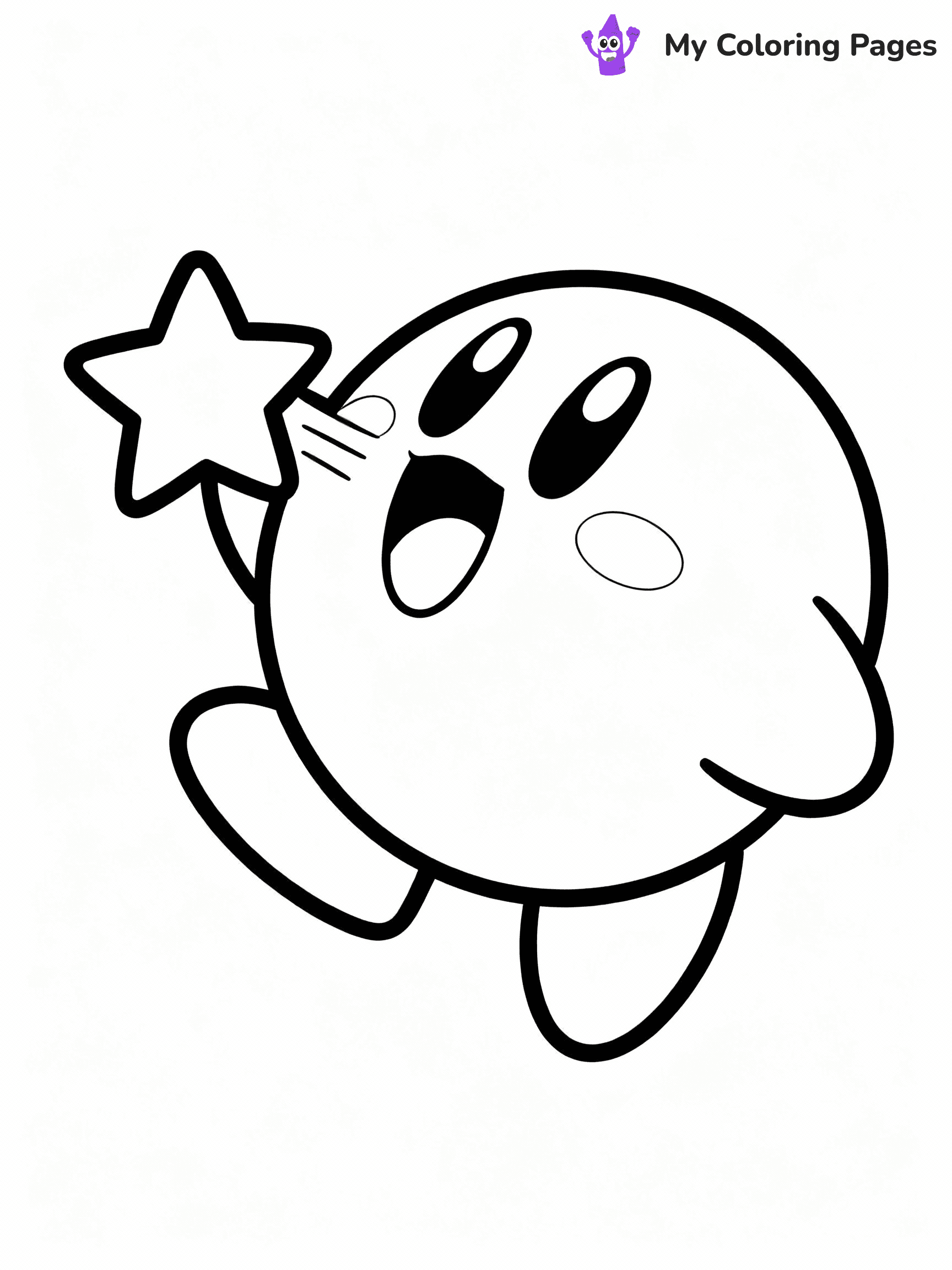 Kirby Coloring Pages - 11