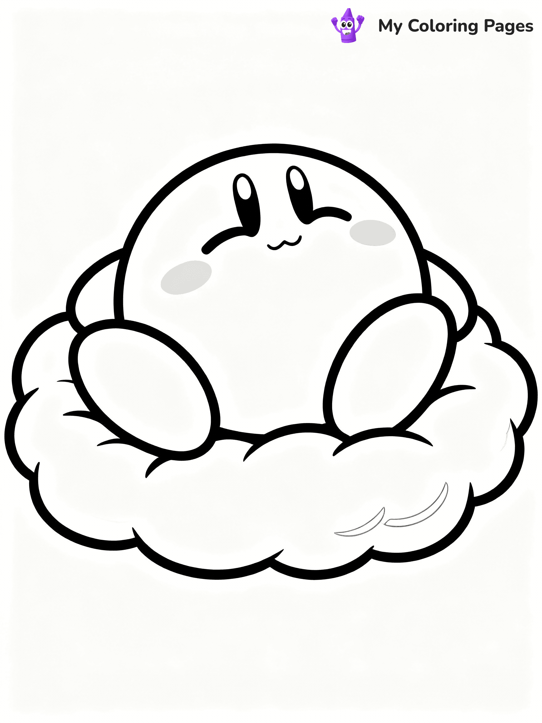 Kirby Coloring Pages - 10