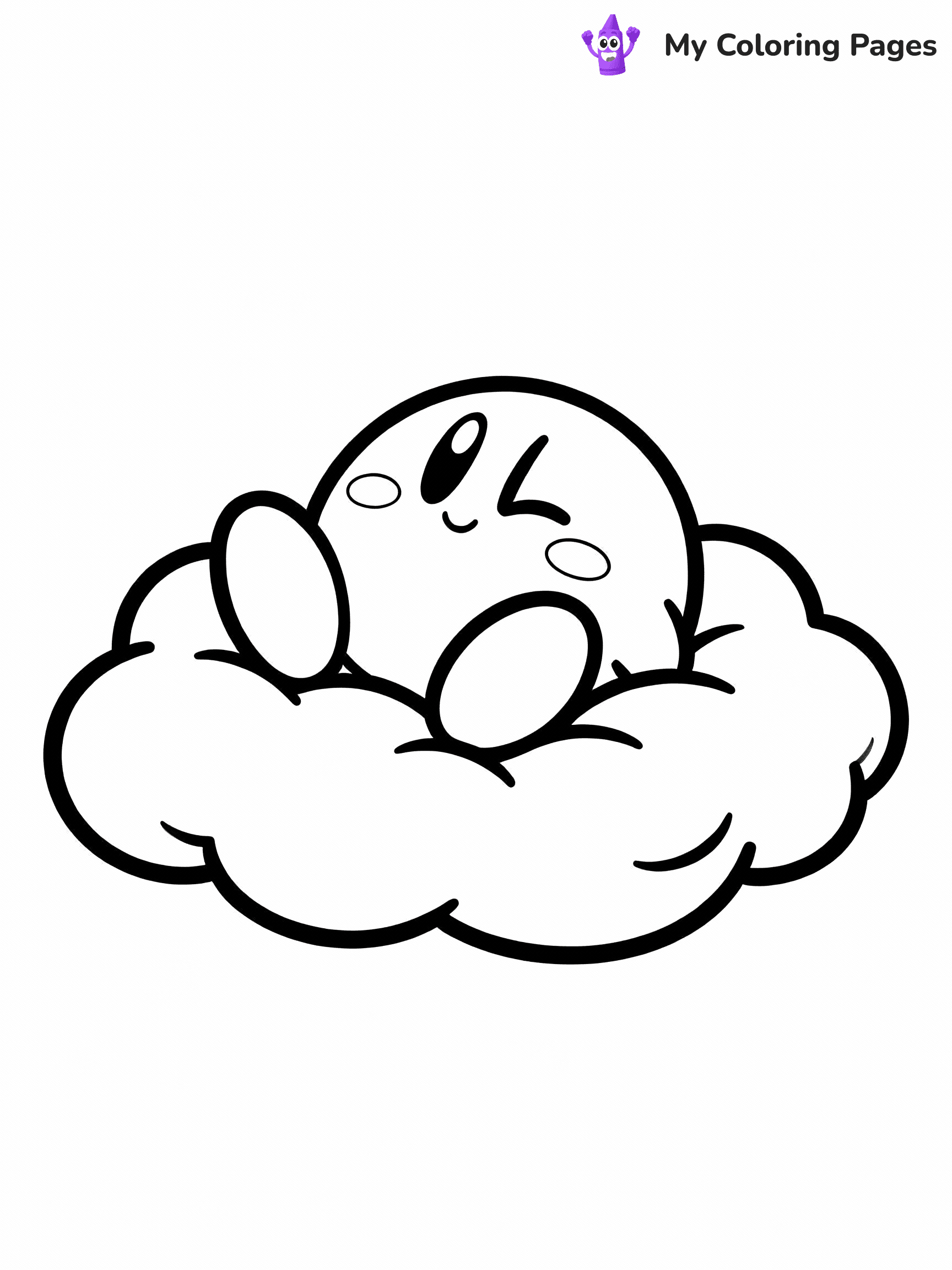 Kirby Coloring Pages - 8