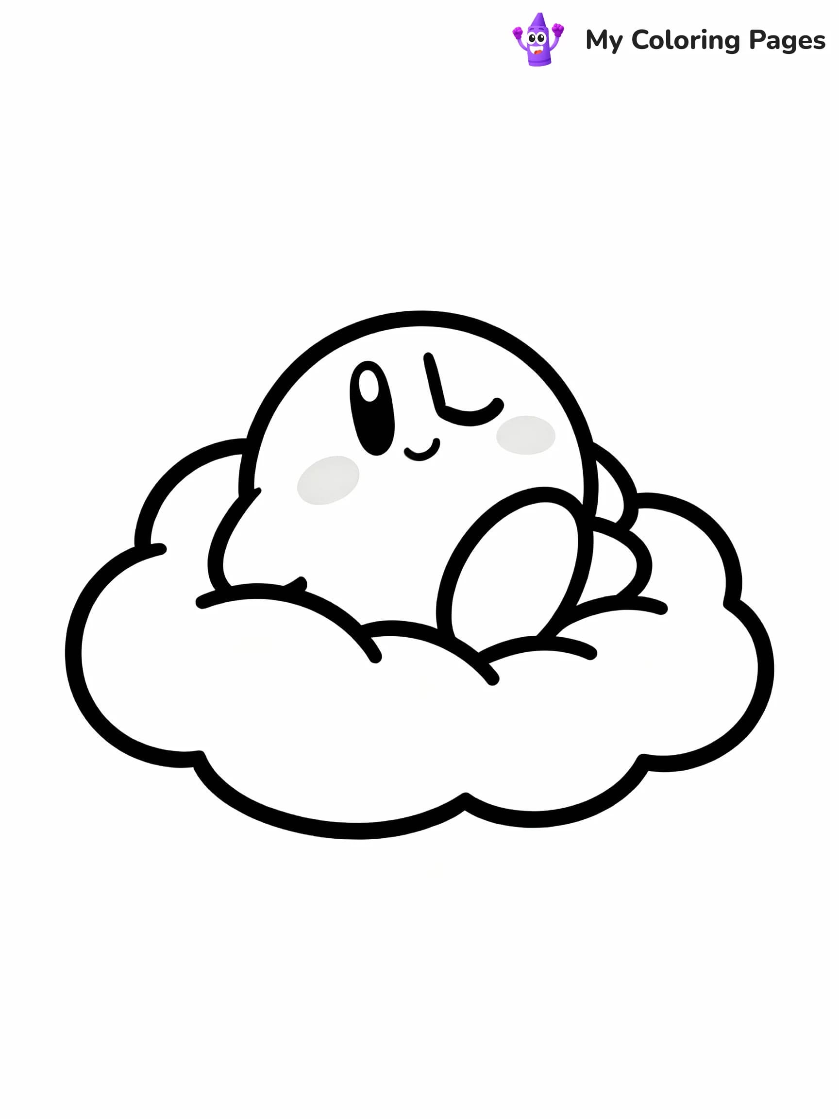 Kirby Coloring Pages - 6