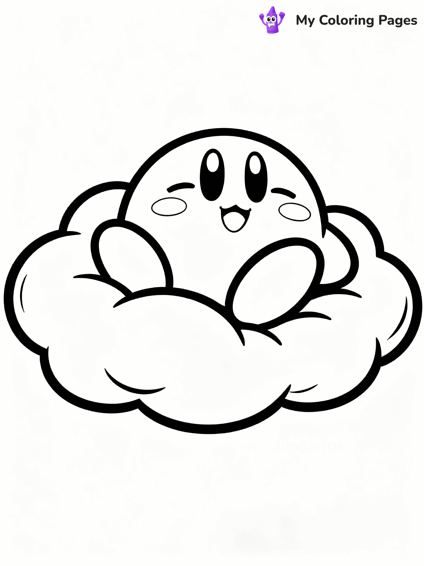 Kirby Coloring Pages - 4