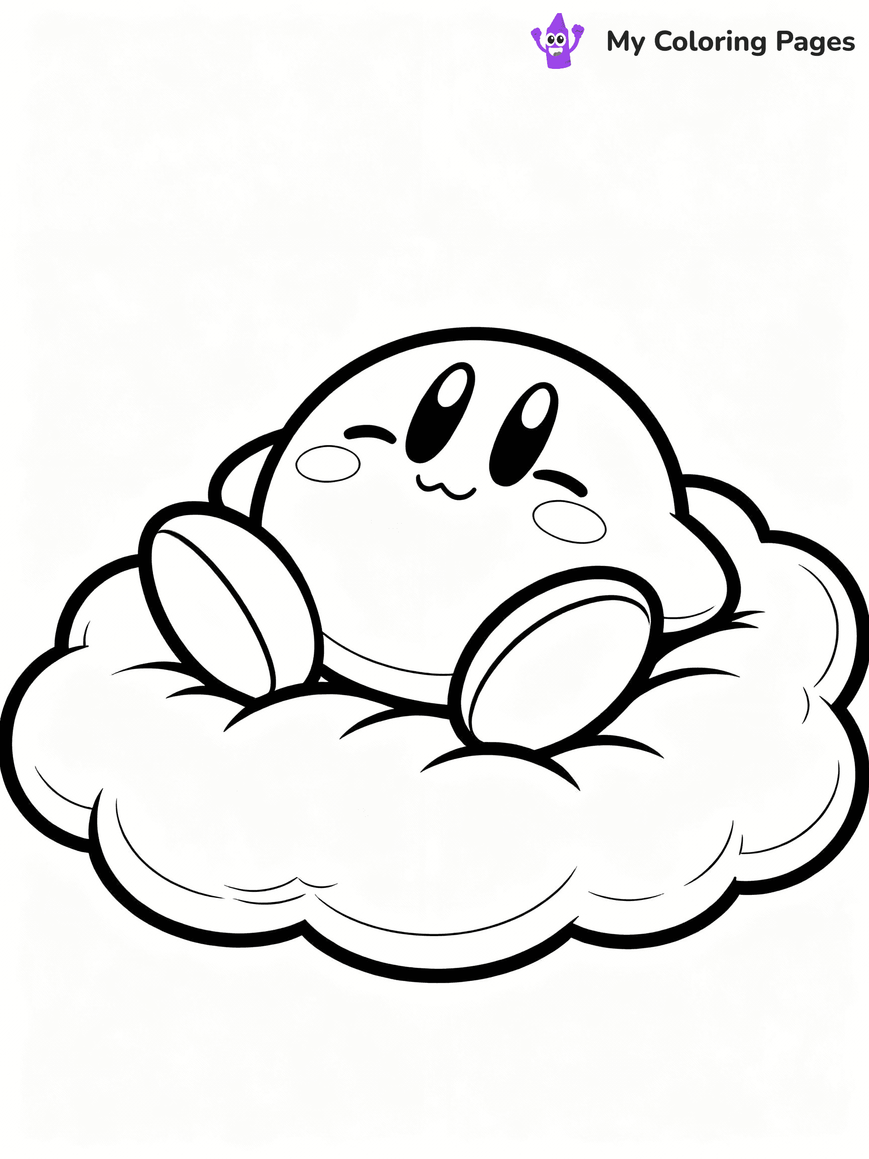 Kirby Coloring Pages - 3