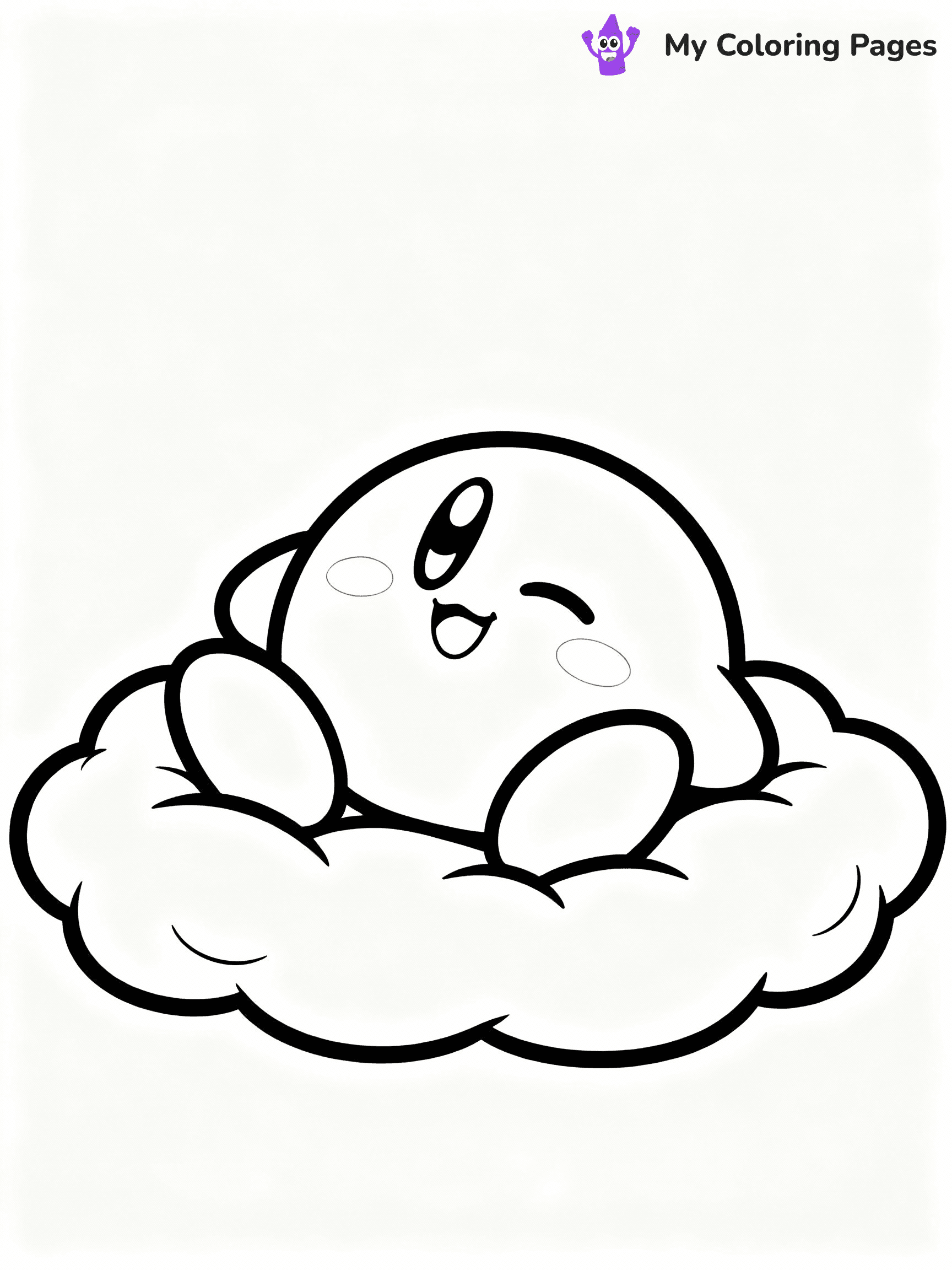 Kirby Coloring Pages - 2