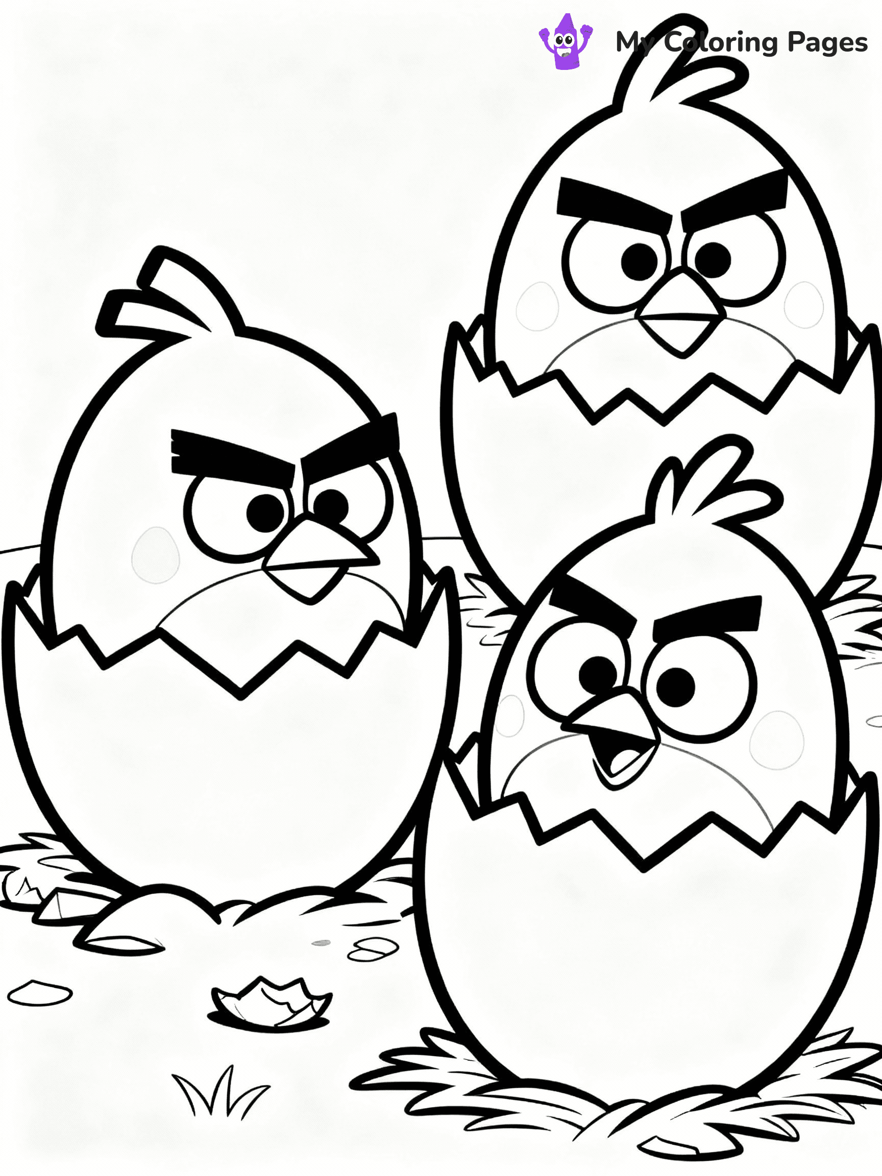 Angry Birds Coloring Pages - 35