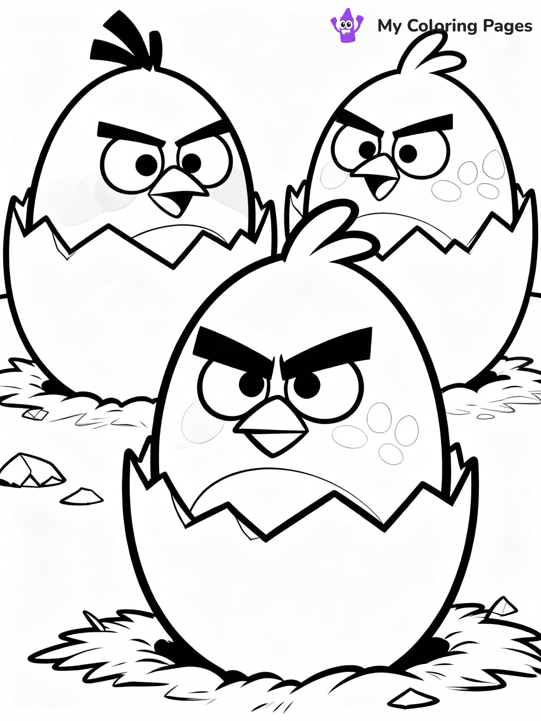 Angry Birds Coloring Pages - 31