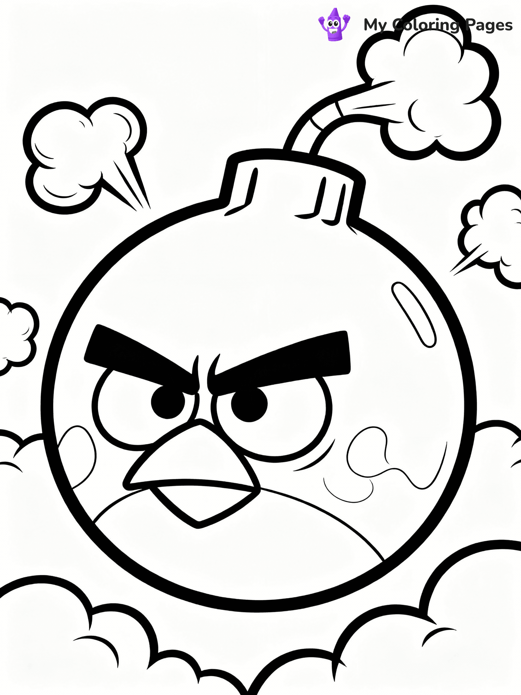 Angry Birds Coloring Pages - 30