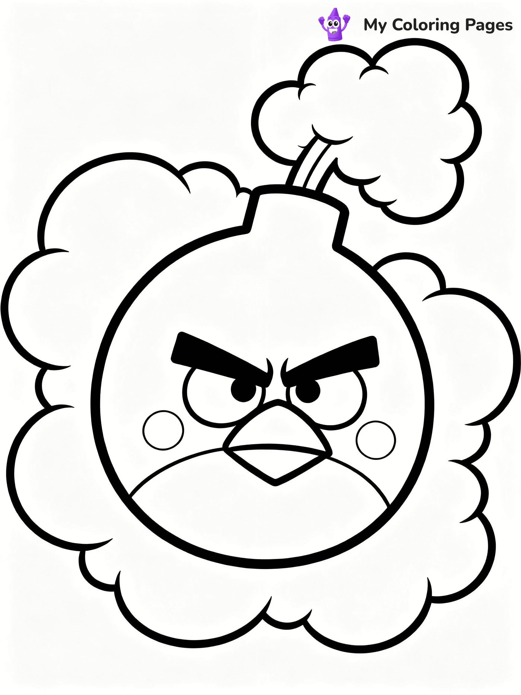 Angry Birds Coloring Pages - 29