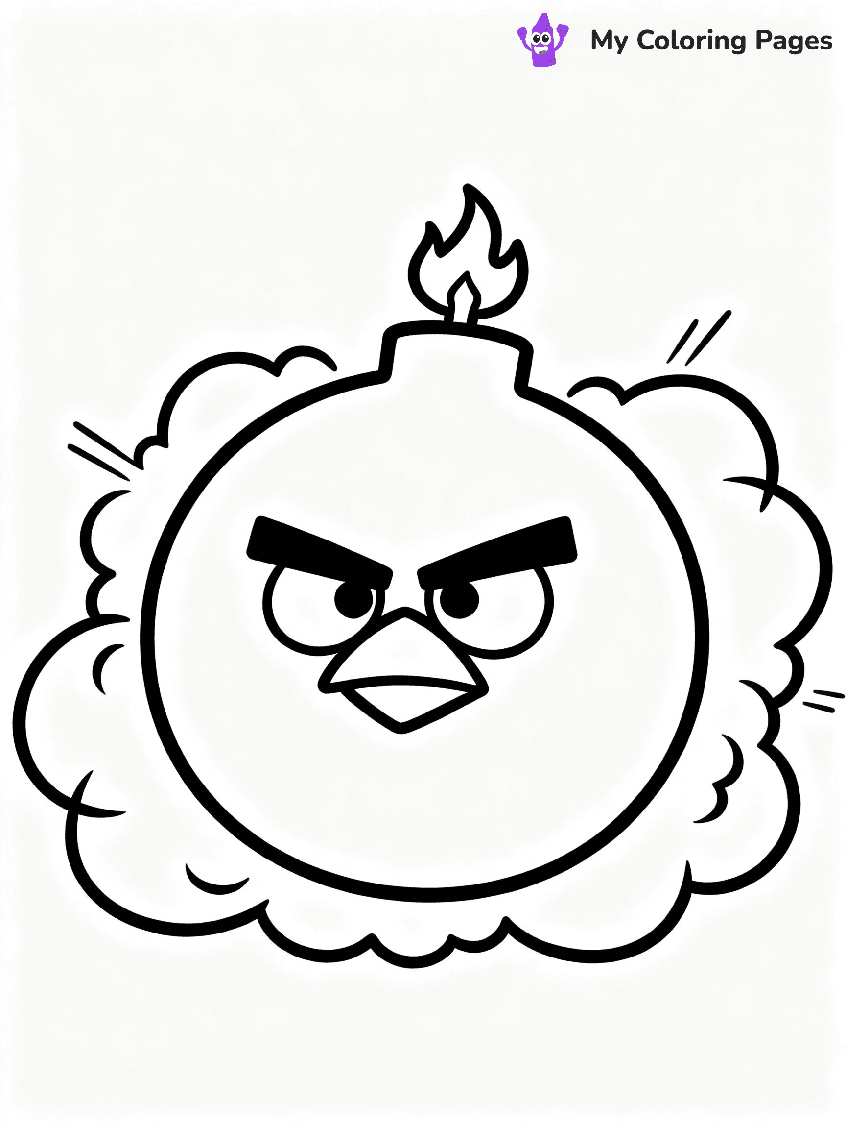 Angry Birds Coloring Pages - 28