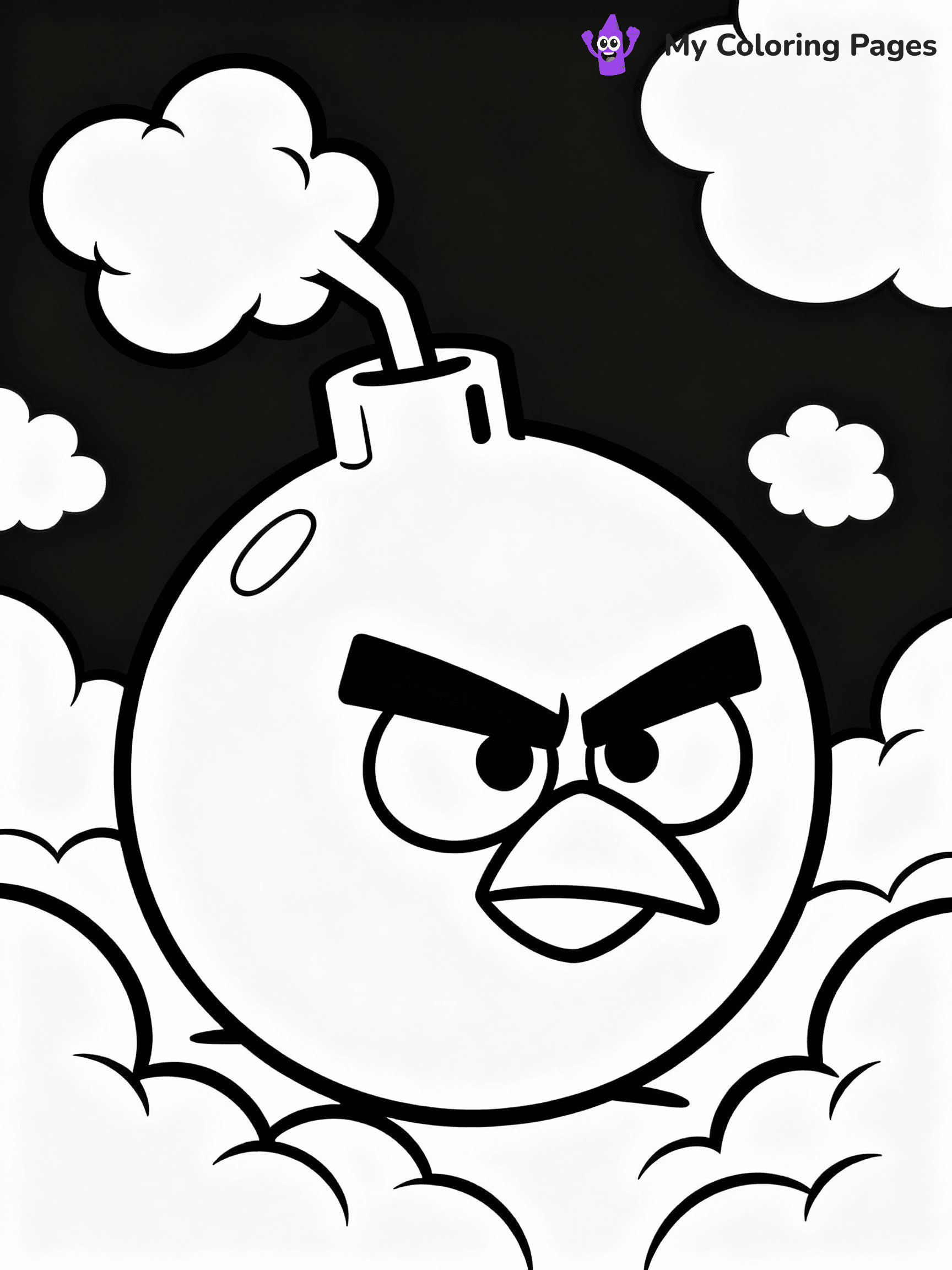 Angry Birds Coloring Pages - 27