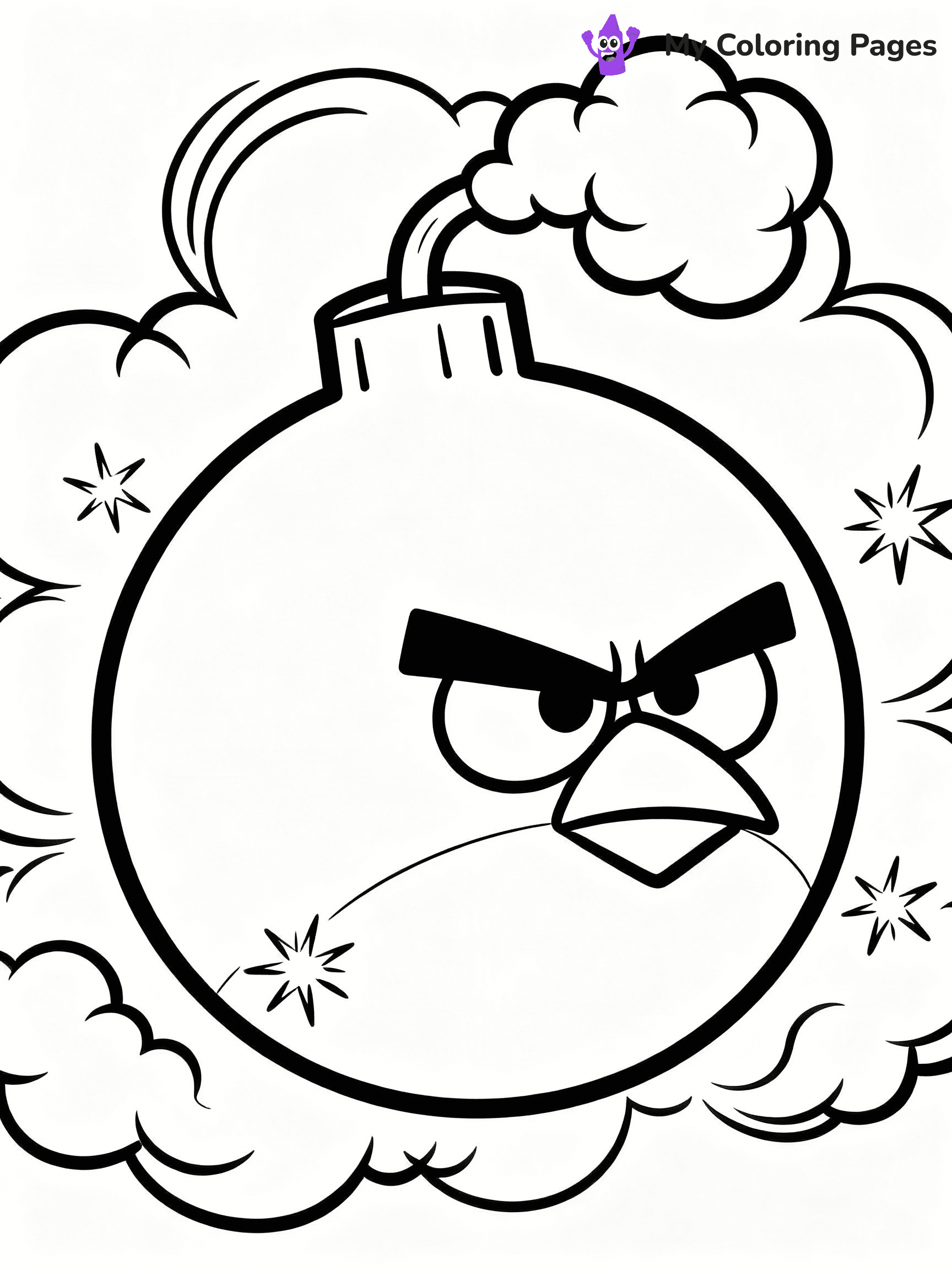 Angry Birds Coloring Pages - 25