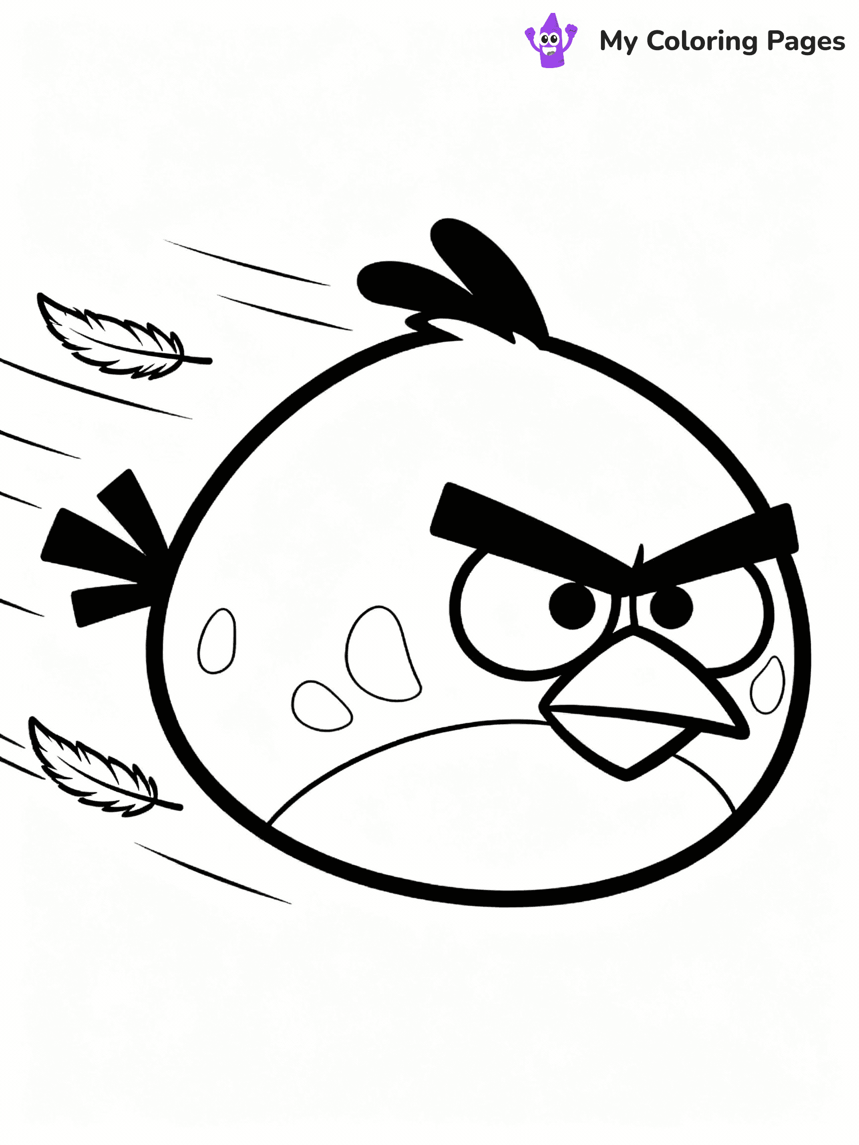 Angry Birds Coloring Pages - 22
