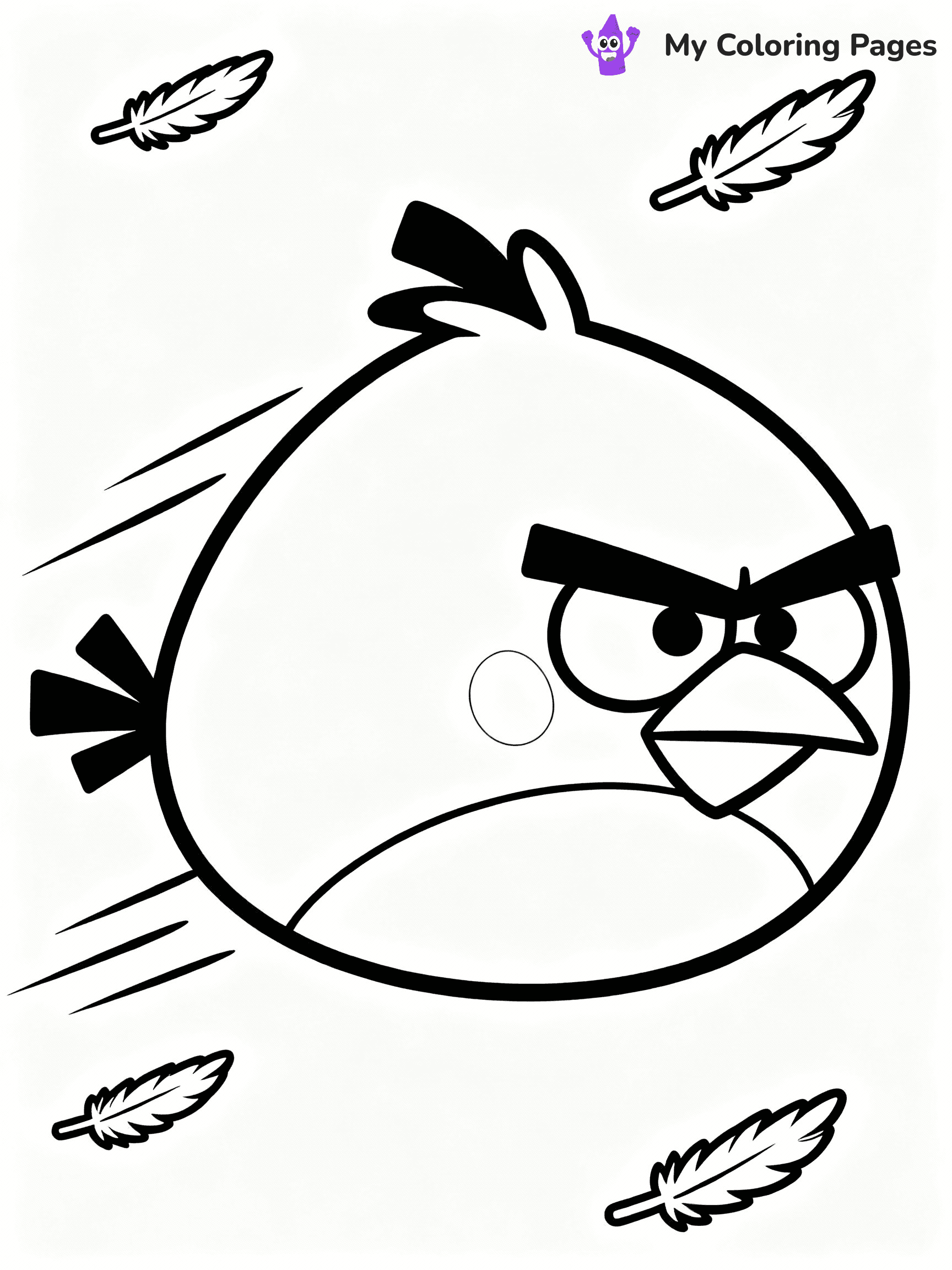 Angry Birds Coloring Pages - 20