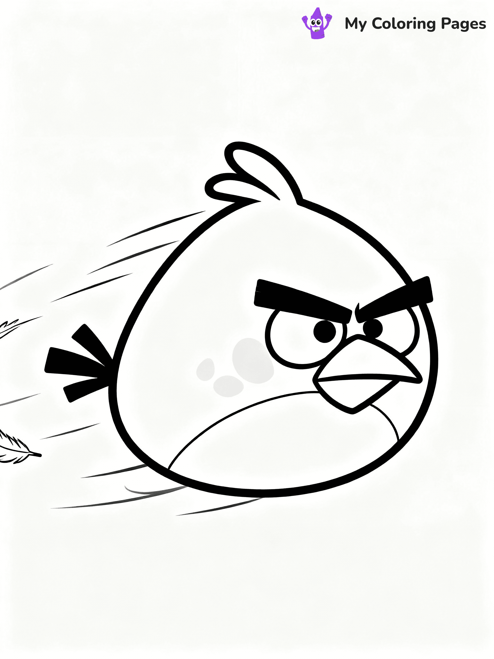 Angry Birds Coloring Pages - 17