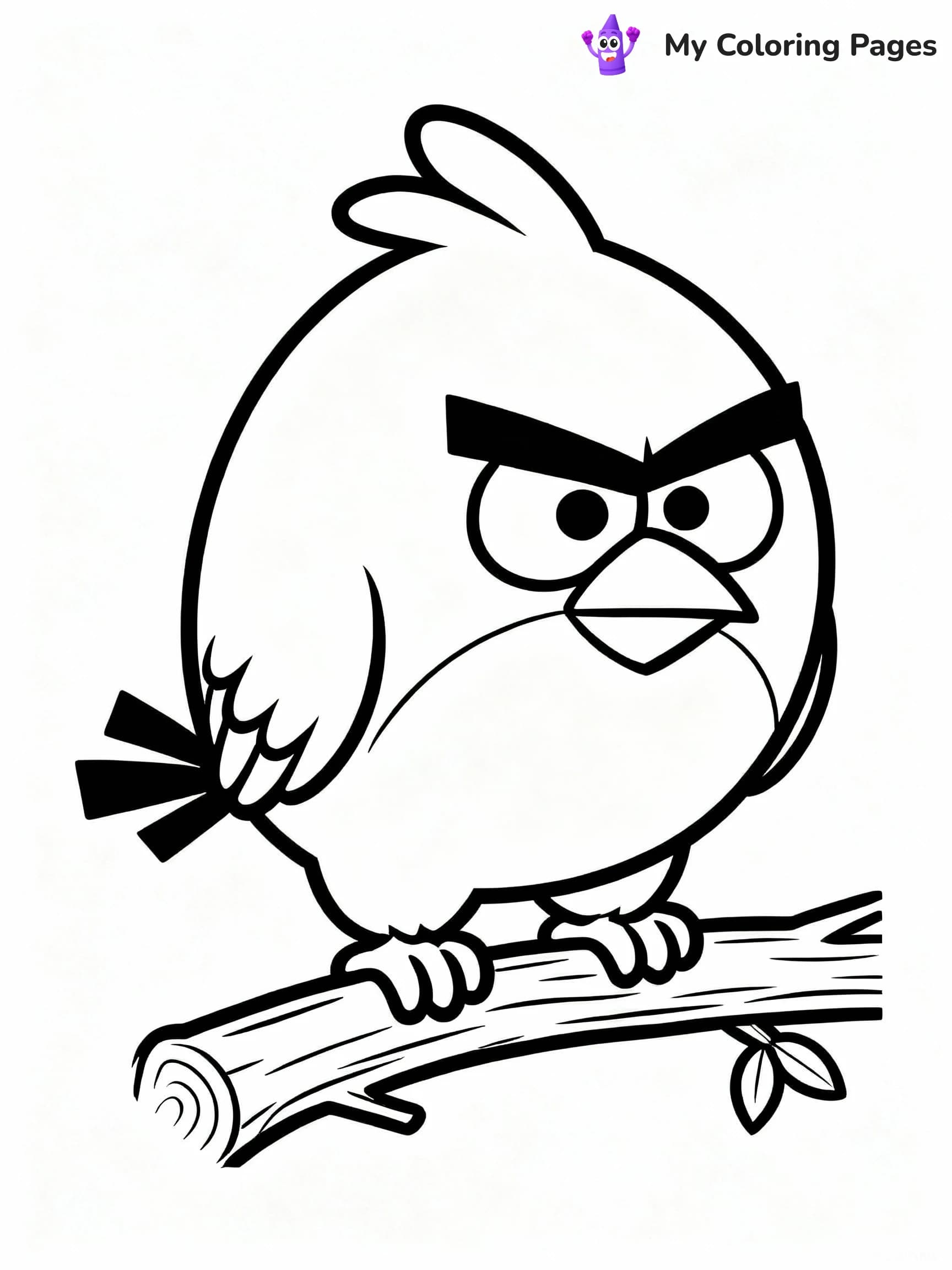 Angry Birds Coloring Pages - 15