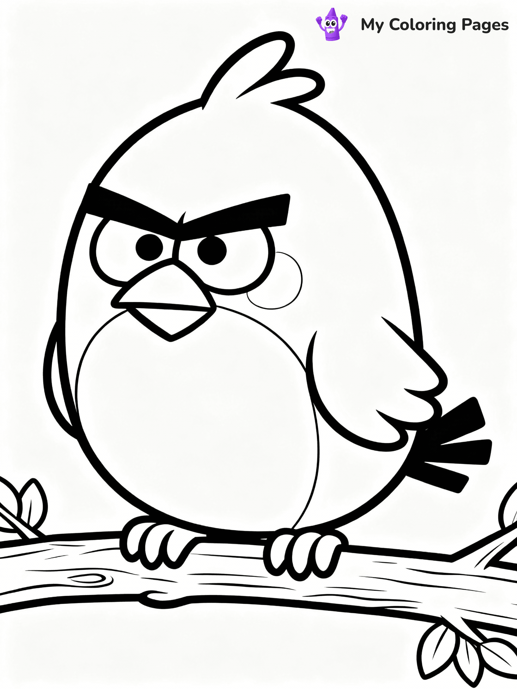 Angry Birds Coloring Pages - 13