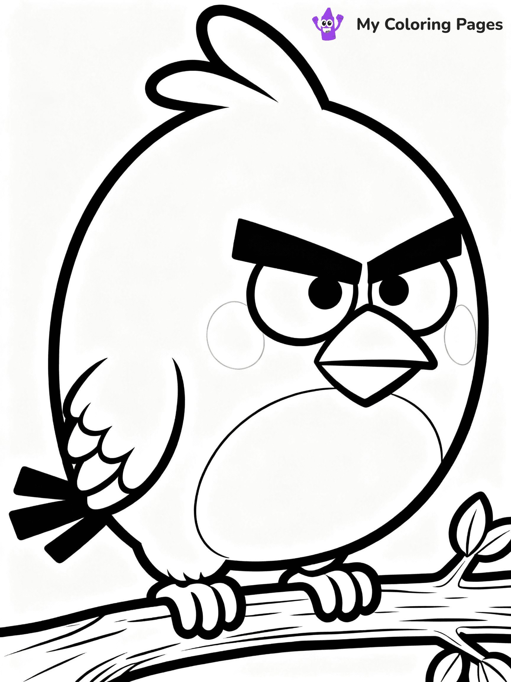 Angry Birds Coloring Pages - 11