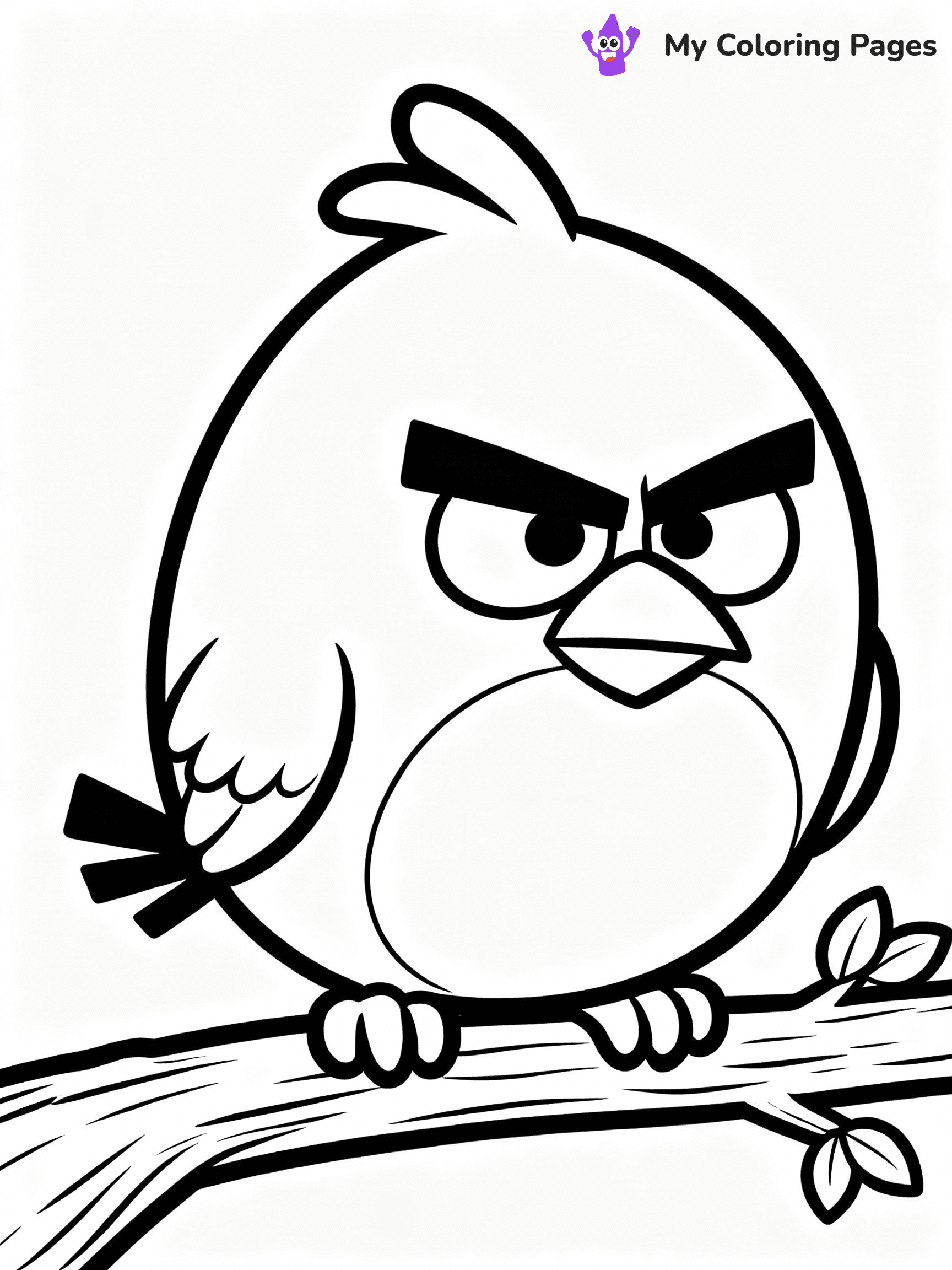 Angry Birds Coloring Pages - 10