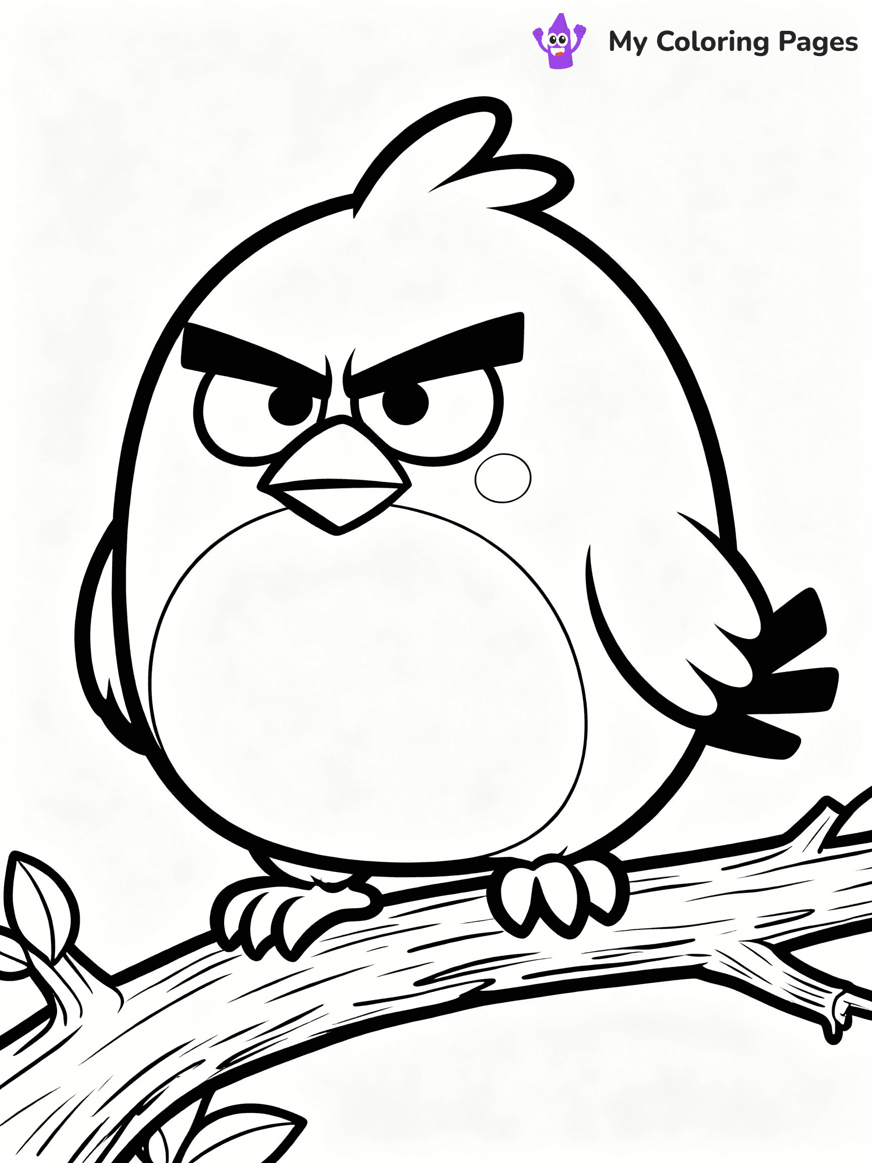 Angry Birds Coloring Pages - 9