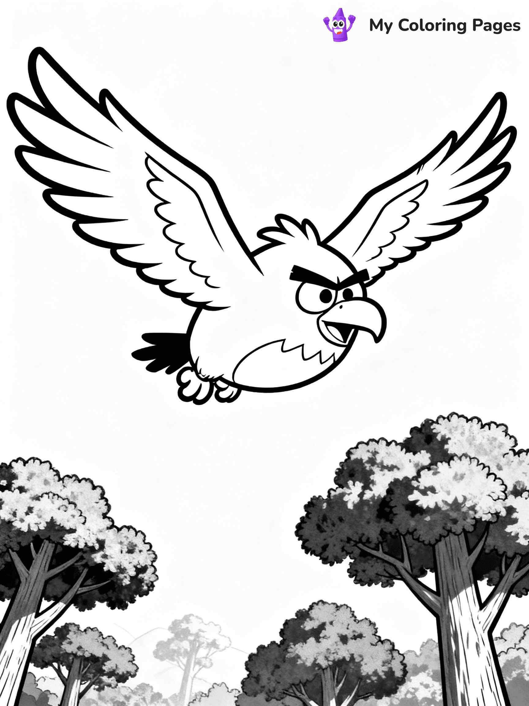 Angry Birds Coloring Pages - 5