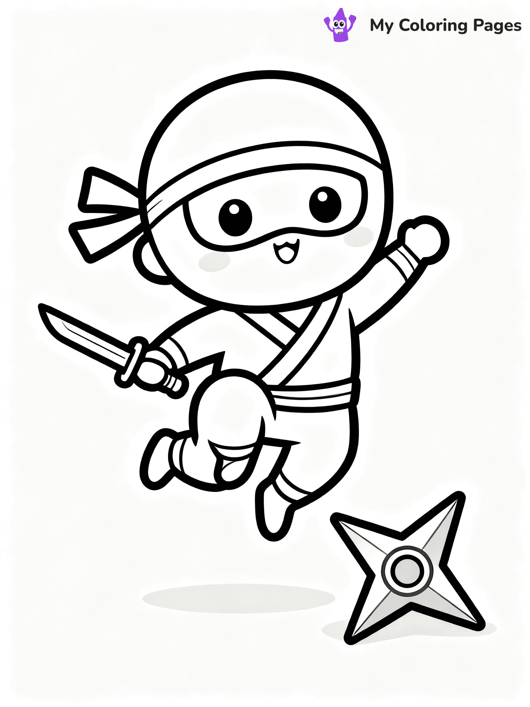Ninja Coloring Pages - 31