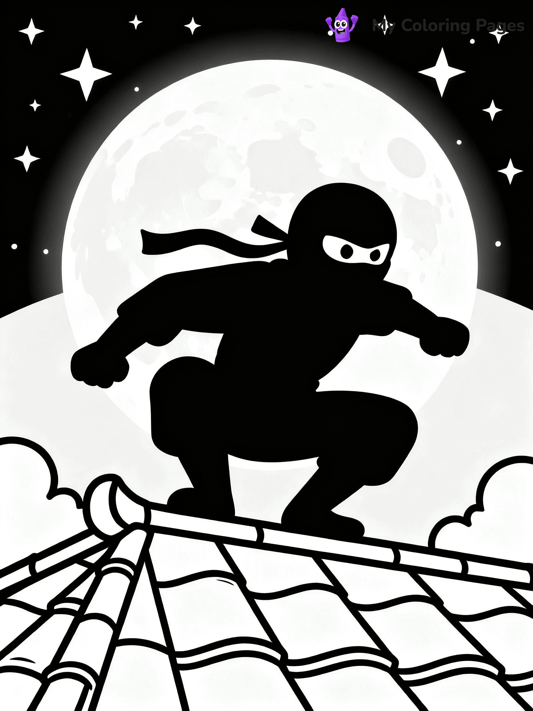 Ninja Coloring Pages - 28