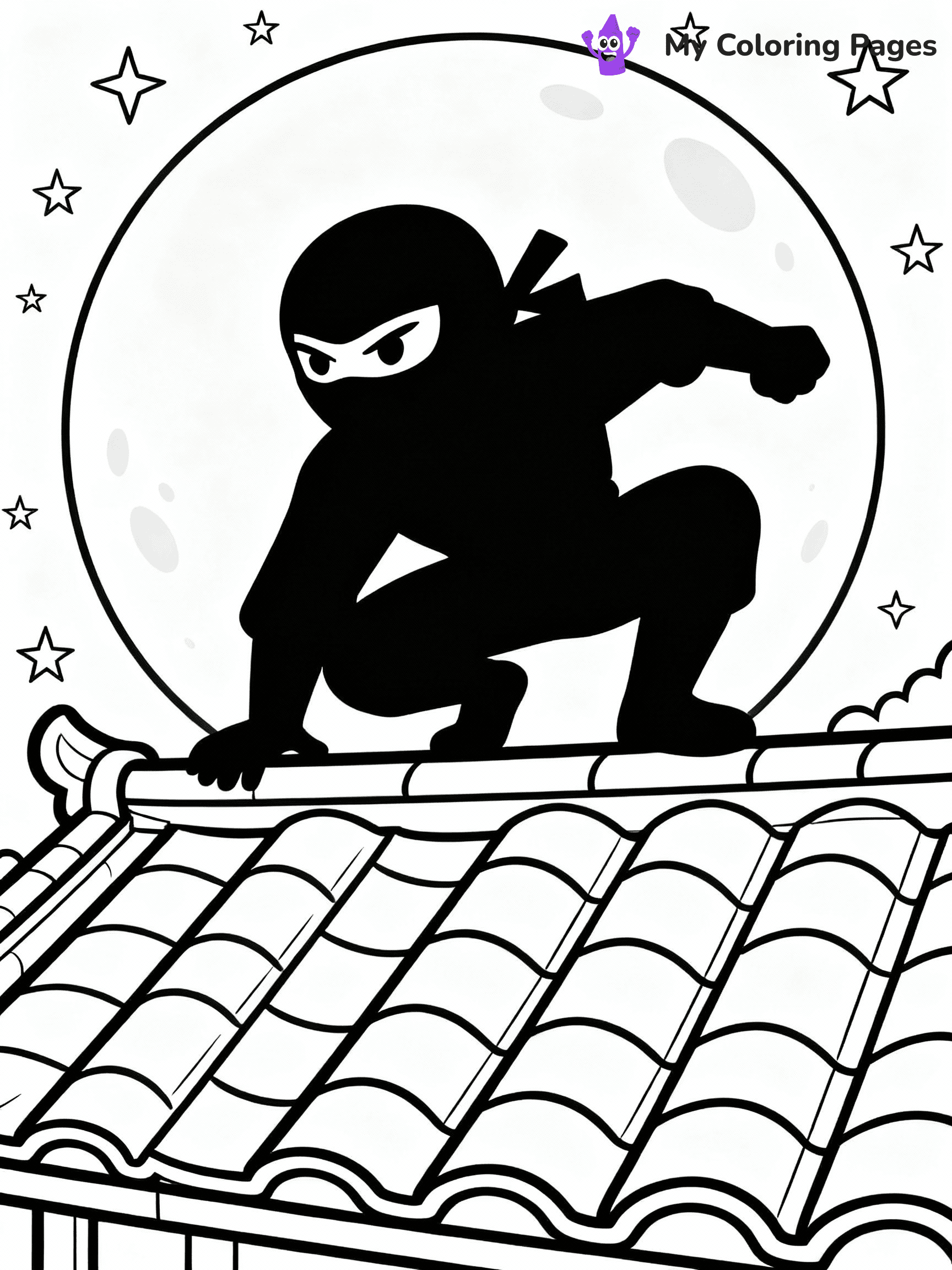 Ninja Coloring Pages - 24