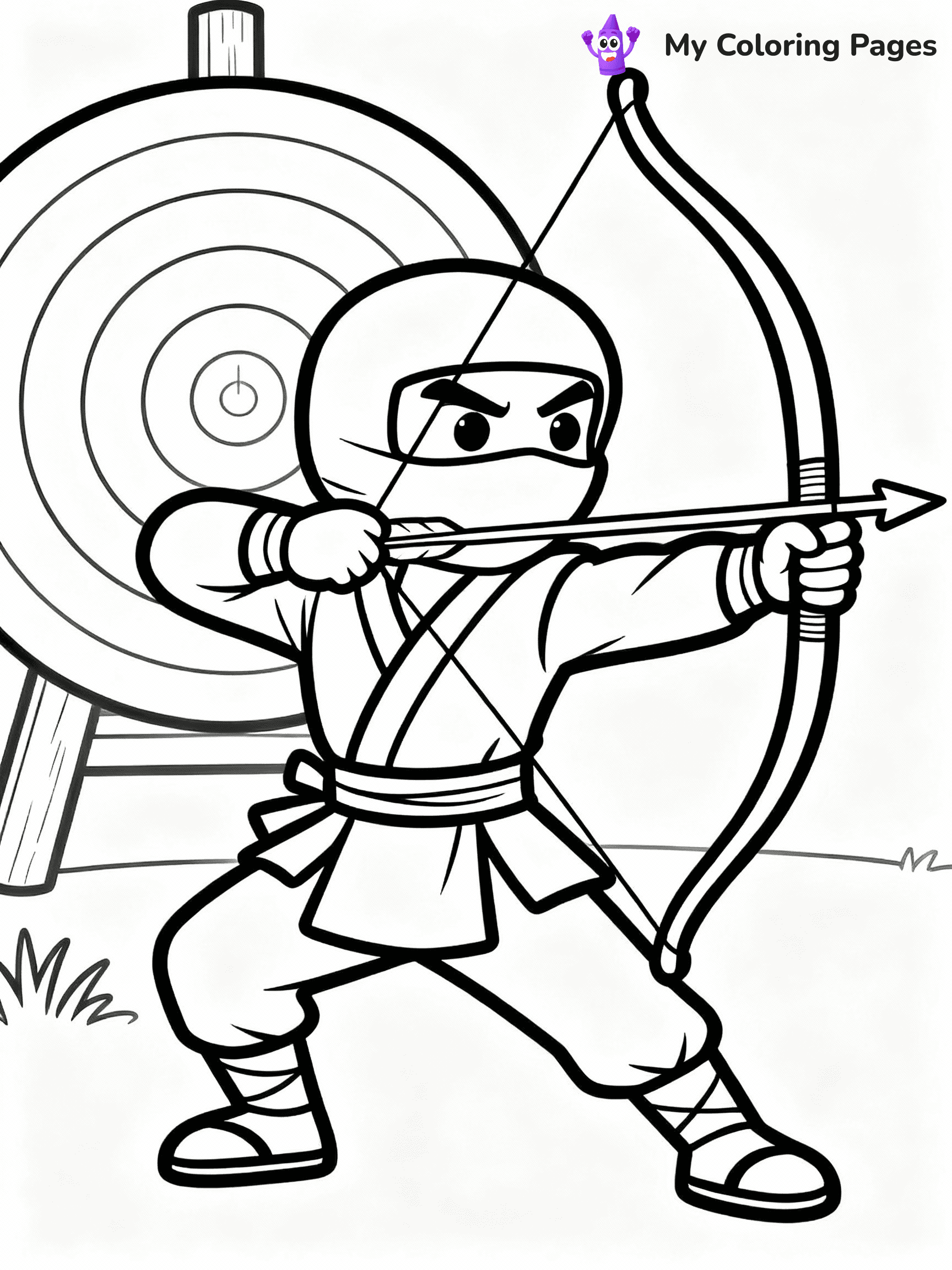 Ninja Coloring Pages - 3
