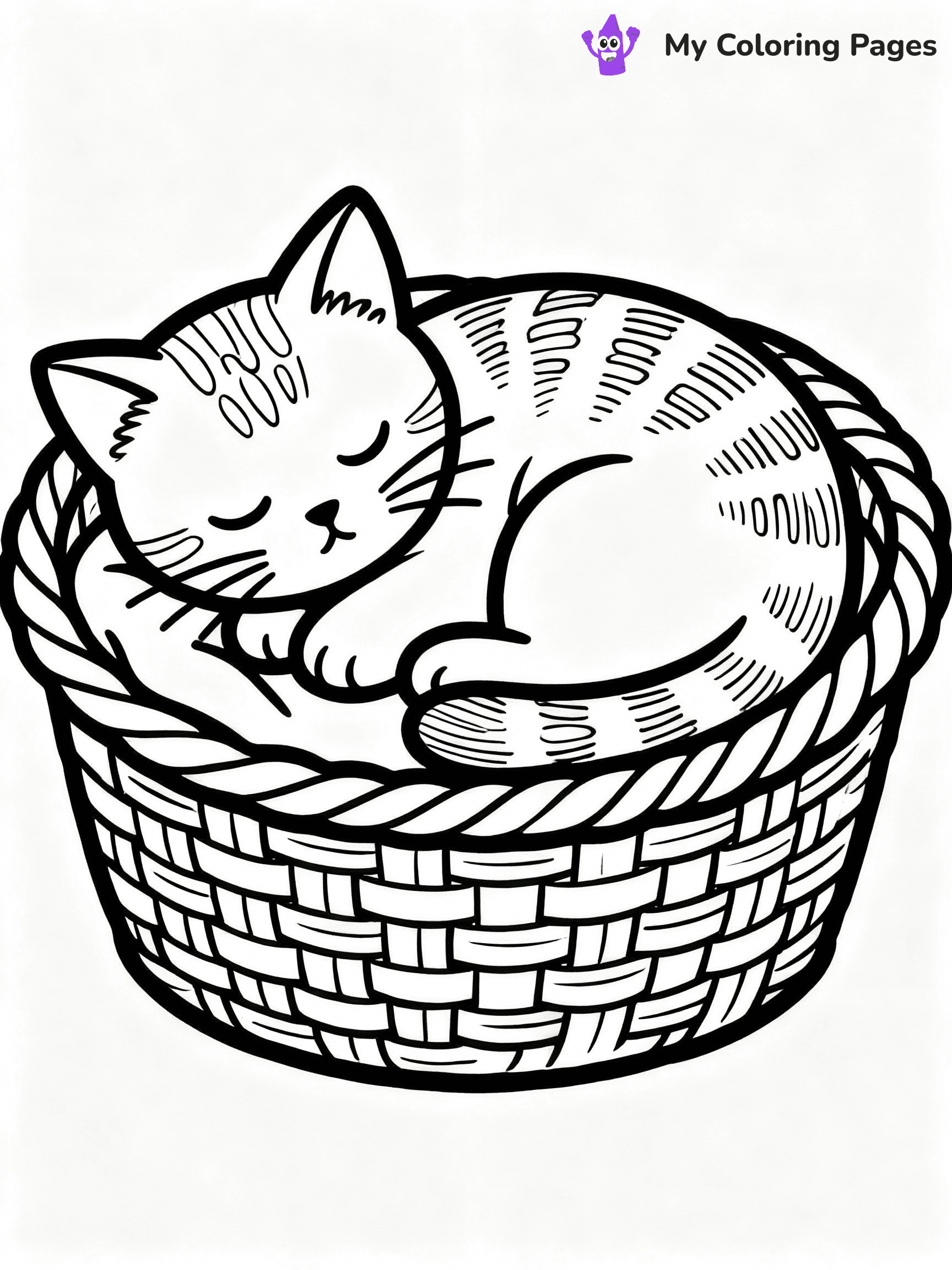 Kitten Coloring Pages - 60
