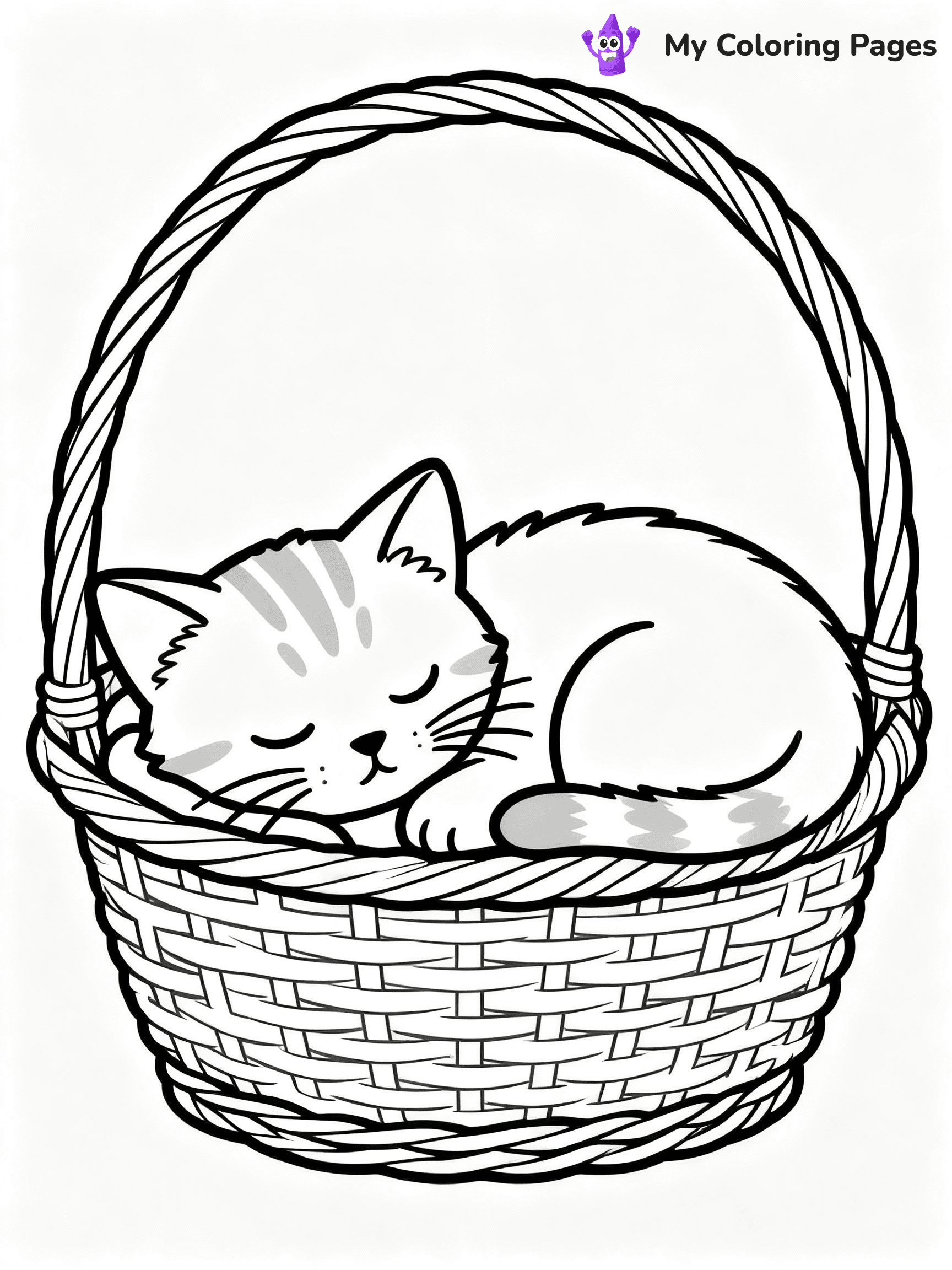 Kitten Coloring Pages - 55