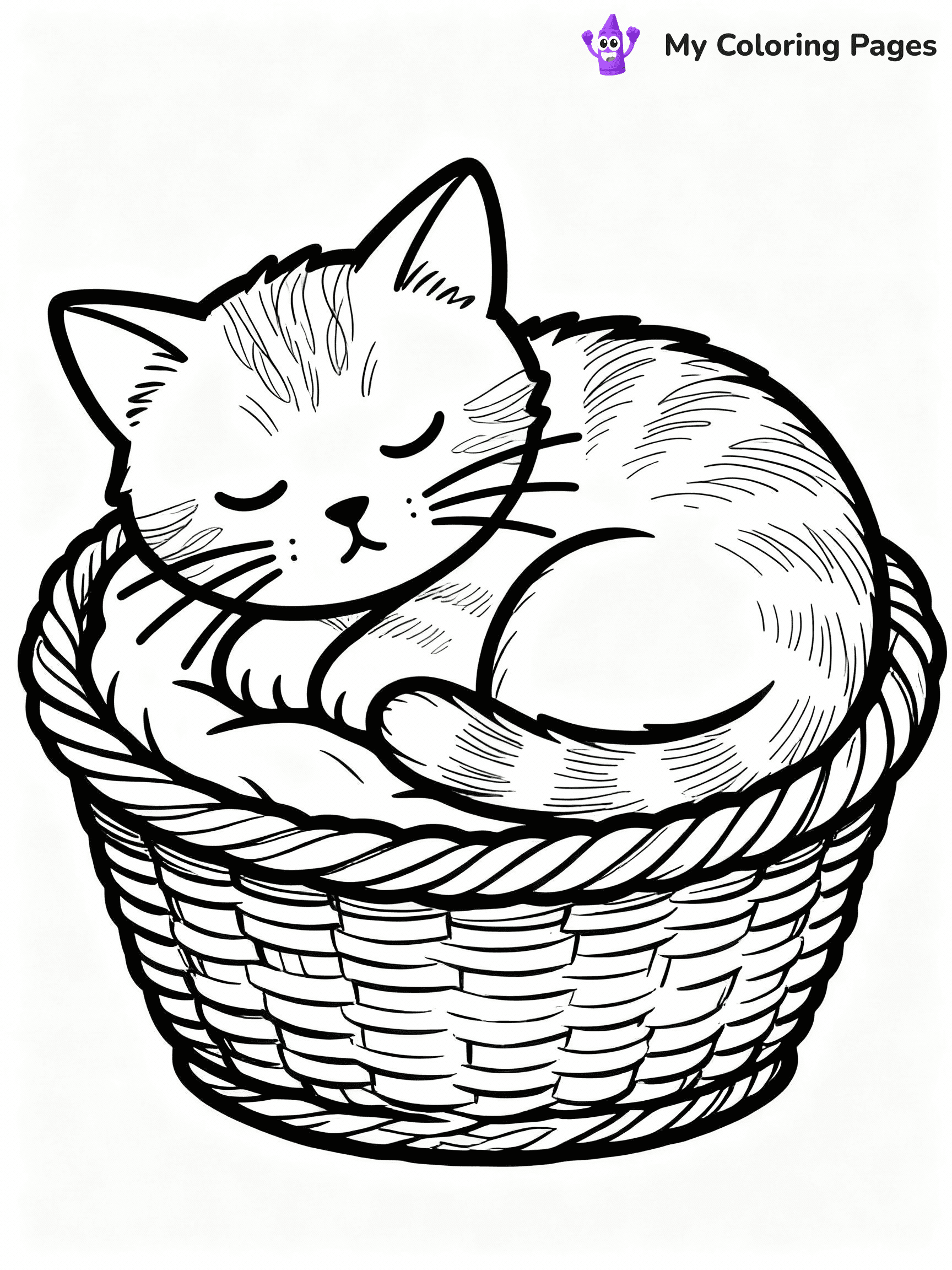 Kitten Coloring Pages - 54